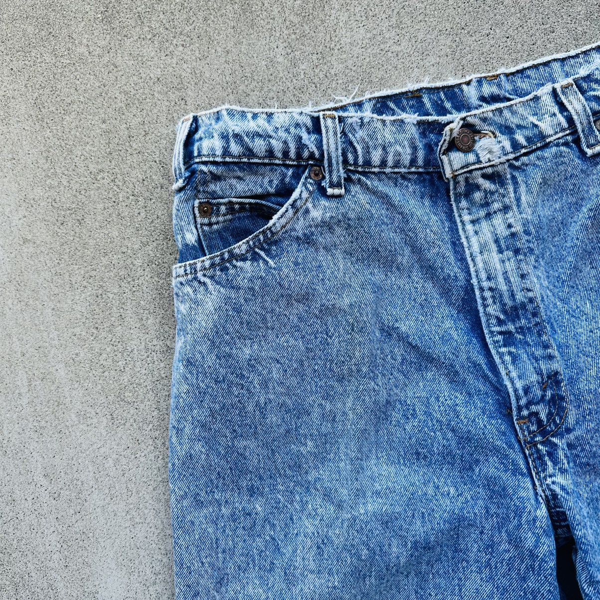 Levi's Vintage Levi’s 550 Orange Tab Jeans Made In USA Stone Wash Size US 34 / EU 50 - 2 Thumbnail