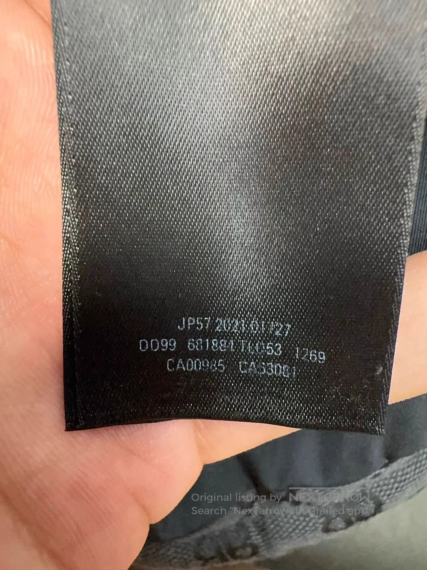 Balenciaga Black Patterned Puffer Vest . Size US XXS / EU 40 - 5 Thumbnail