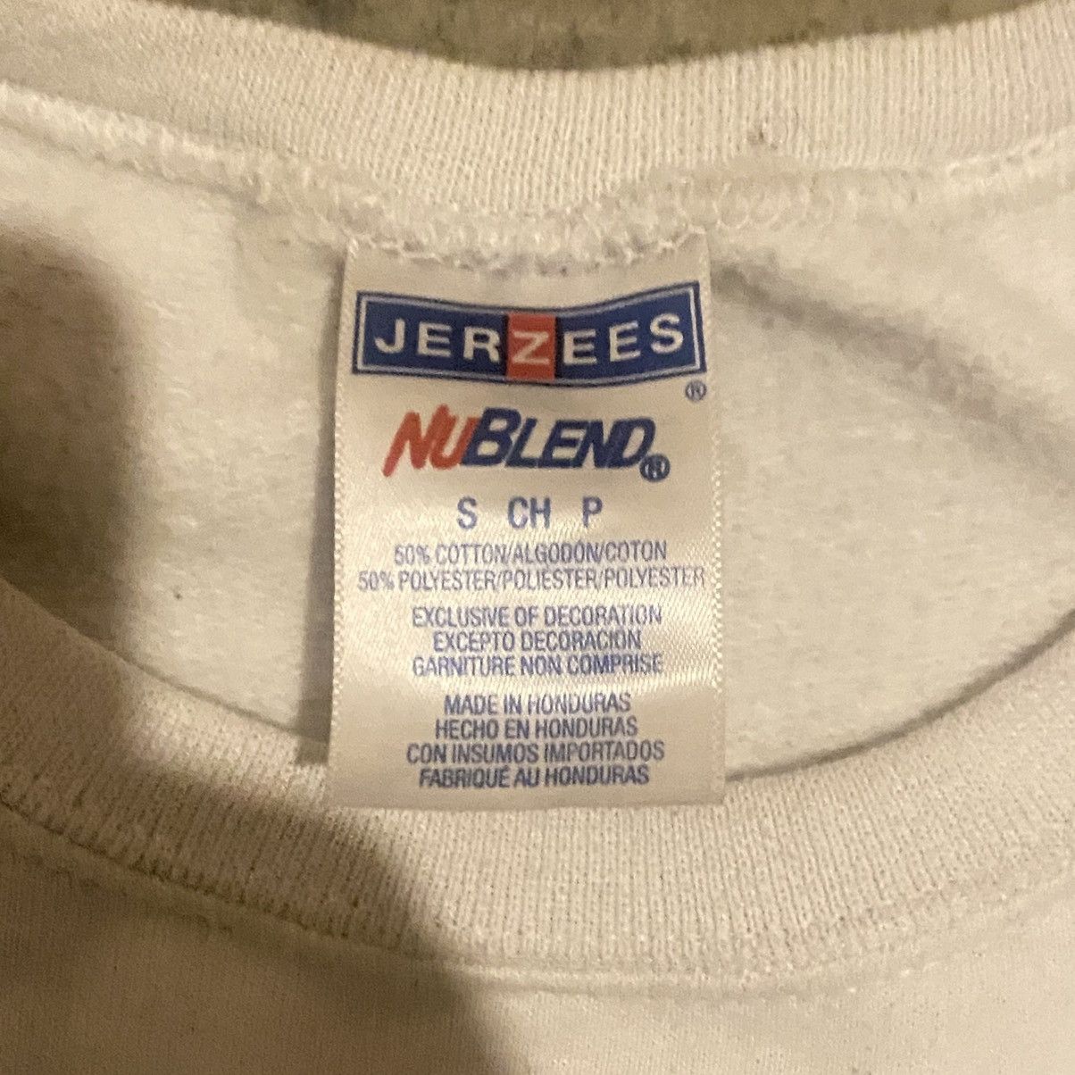 Jerzees Vintage White Jerzees “Save The Bees” Sweater Size US S / EU 44-46 / 1 - 4 Thumbnail