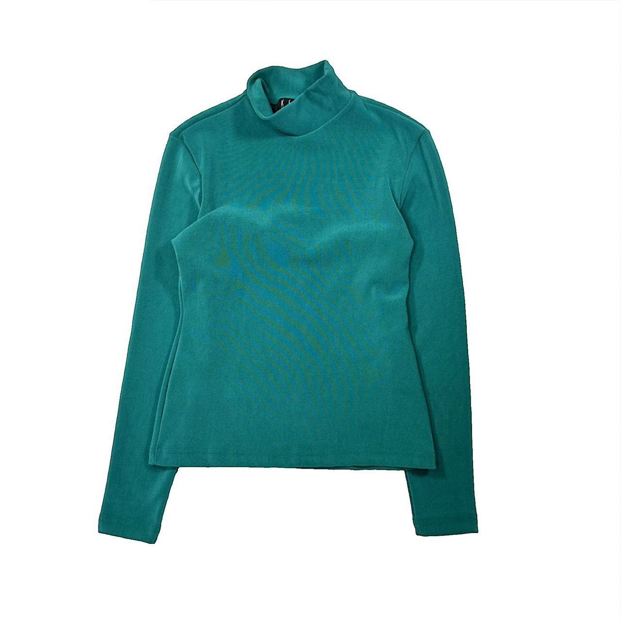 Vintage Vintage 90s Kenar Studios Green Turtleneck Size US S / EU 44-46 / 1 - 1 Thumbnail