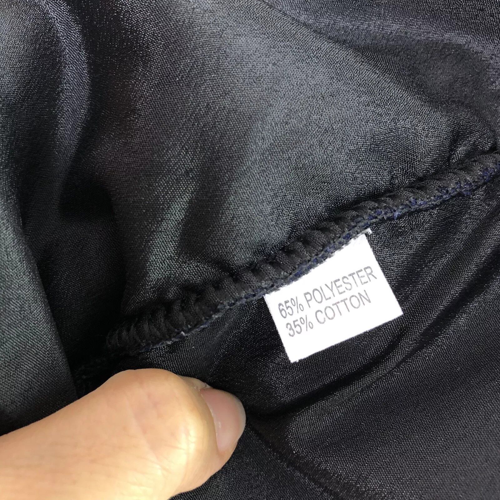 Other Happy Smile Navy Blue Fleece Vest Jacket 2XL Full Zip V Neck Size XXL / US 16-18 / IT 52-54 - 6 Thumbnail