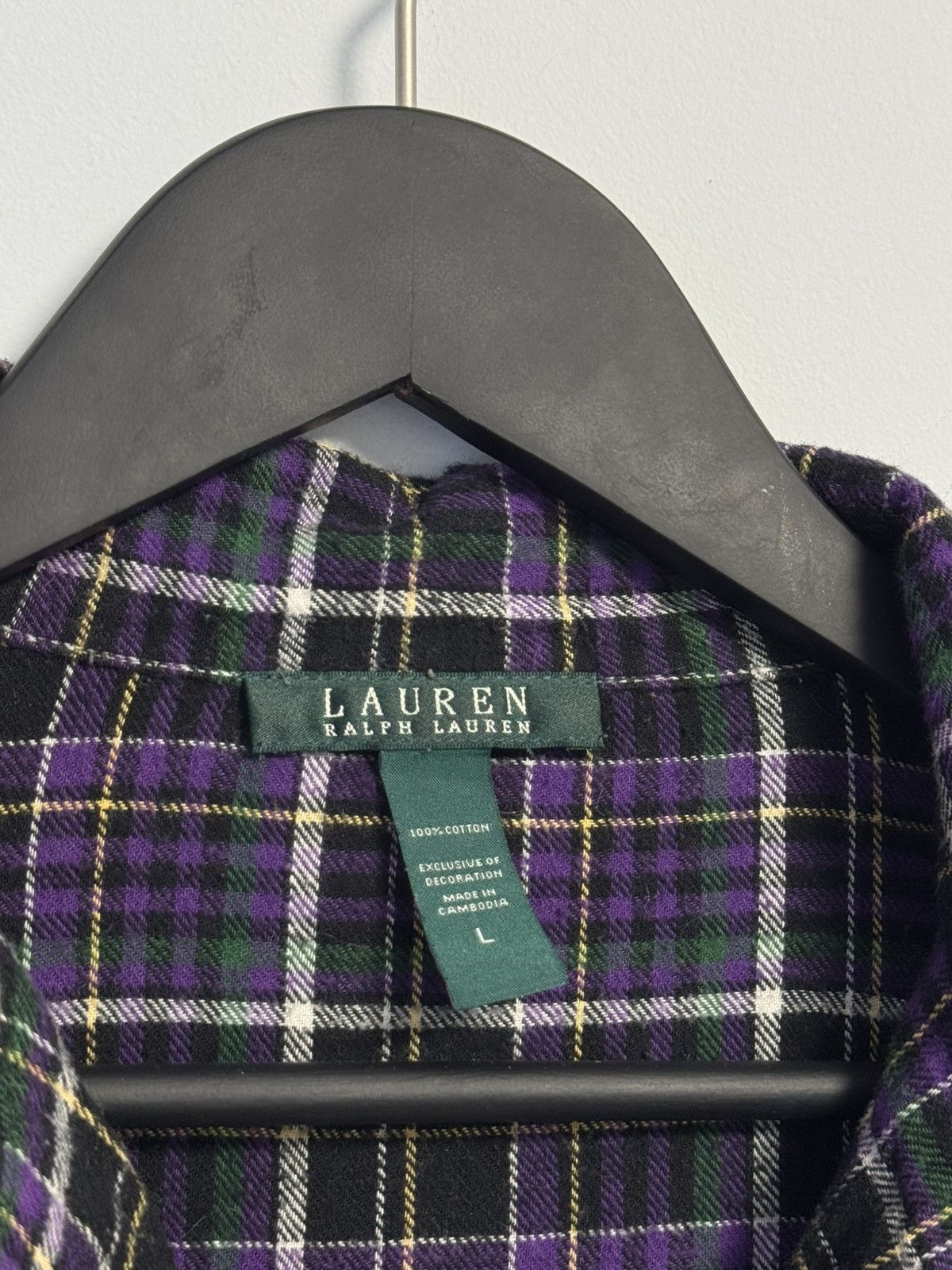 Ralph Lauren Lauren Ralph Lauren Long-Sleeve Notched-Collar Pajama Size L / US 10 / IT 46 - 6 Thumbnail