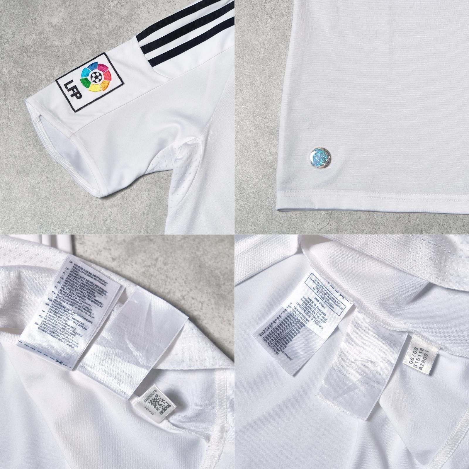 Adidas 2008/09 Real Madrid Home Shirt Adidas Raul (M) Size US M / EU 48-50 / 2 - 6 Thumbnail