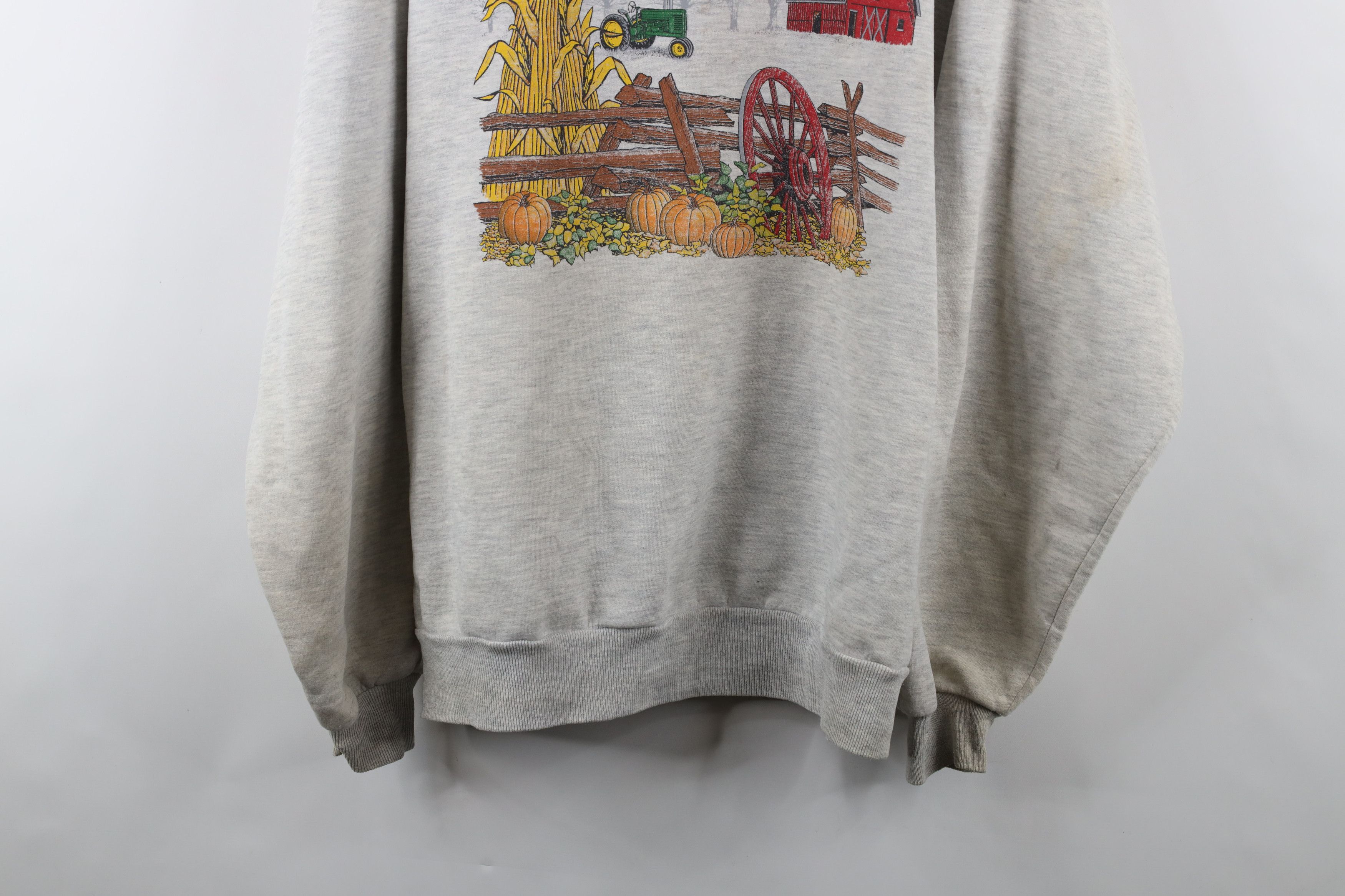 Vintage Vintage 90s Streetwear Country Farmhouse Farmer Sweatshirt Size US XXL / EU 58 / 5 - 3 Thumbnail