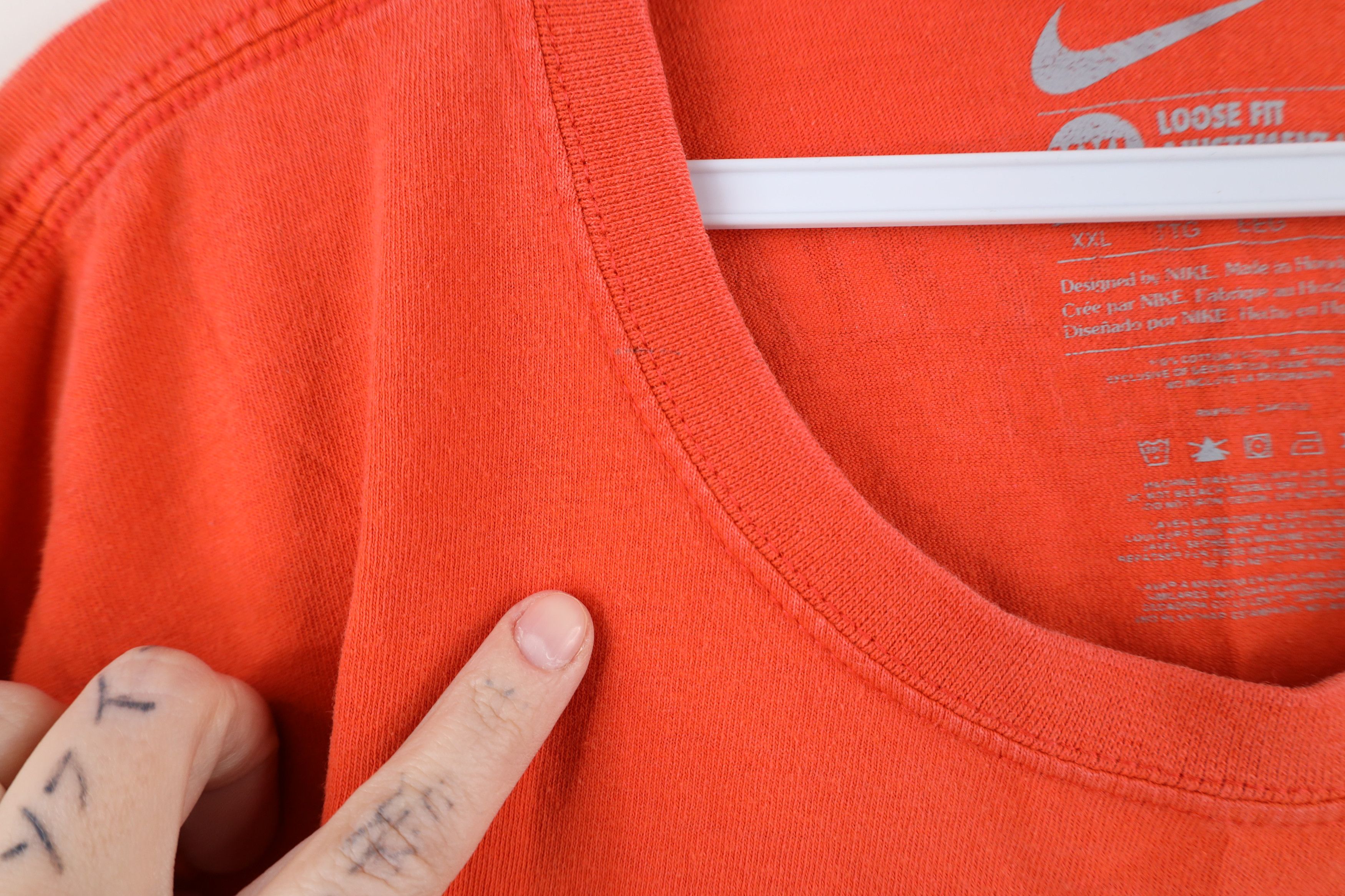 Nike × Vintage Vintage Nike Swoosh University of Florida Football T-Shirt Size US XXL / EU 58 / 5 - 7 Thumbnail
