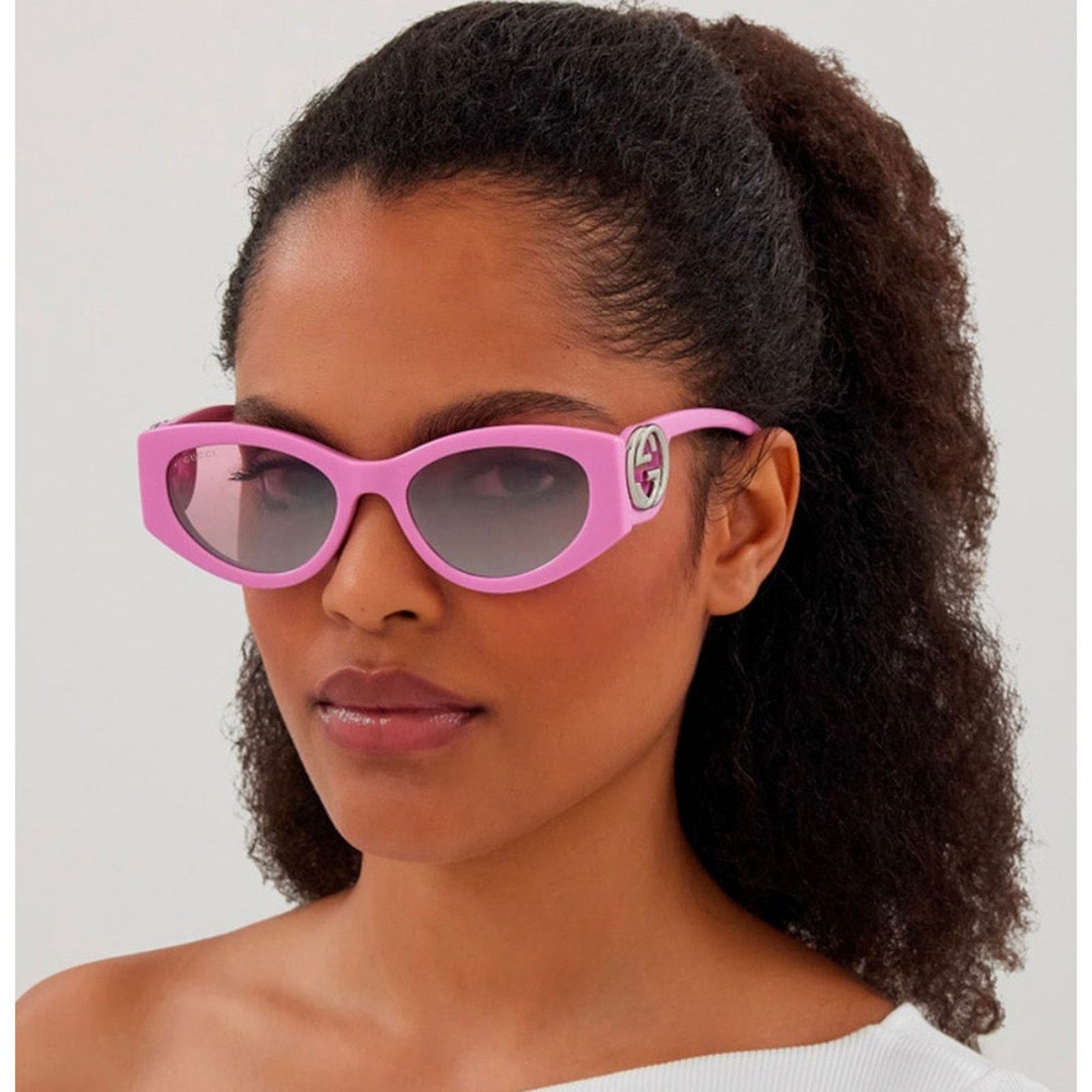 Gucci NEW Gucci GG1691S 003 Women Oval Sunglasses GG 1691S 