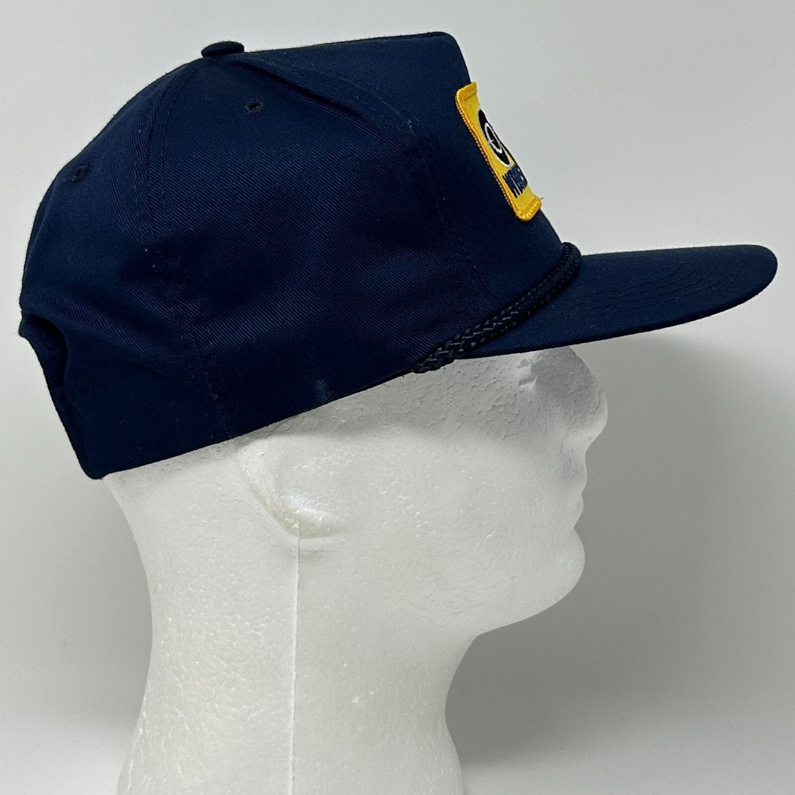 Other Vintage 80s WBNS 10TV Hat Baseball Cap Columbus Ohio Blue Size ONE SIZE - 8 Thumbnail