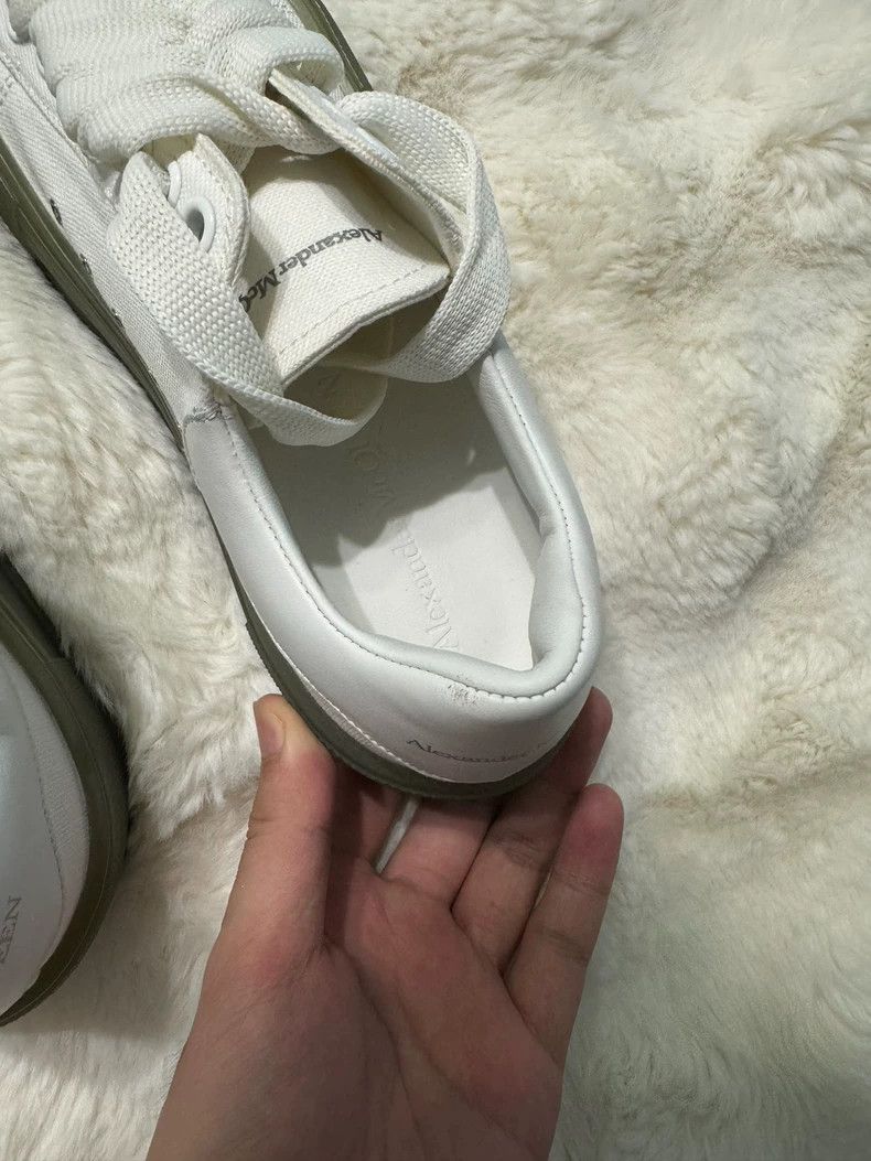 Alexander McQueen Alexander Mcqueen Little White Shoes Size US 7 / EU 40 - 9 Thumbnail