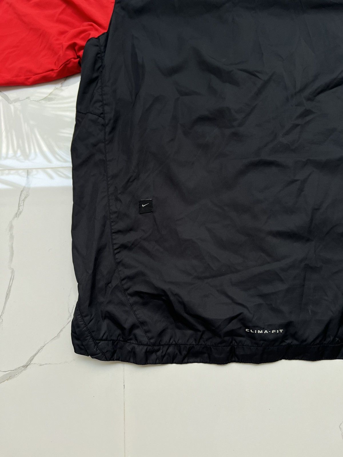Nike × Vintage 90’s NIKE CLIMAFIT RETRO RARE SWOOSH LOGO Y2K TRACK JACKET Size US XL / EU 56 / 4 - 8 Thumbnail