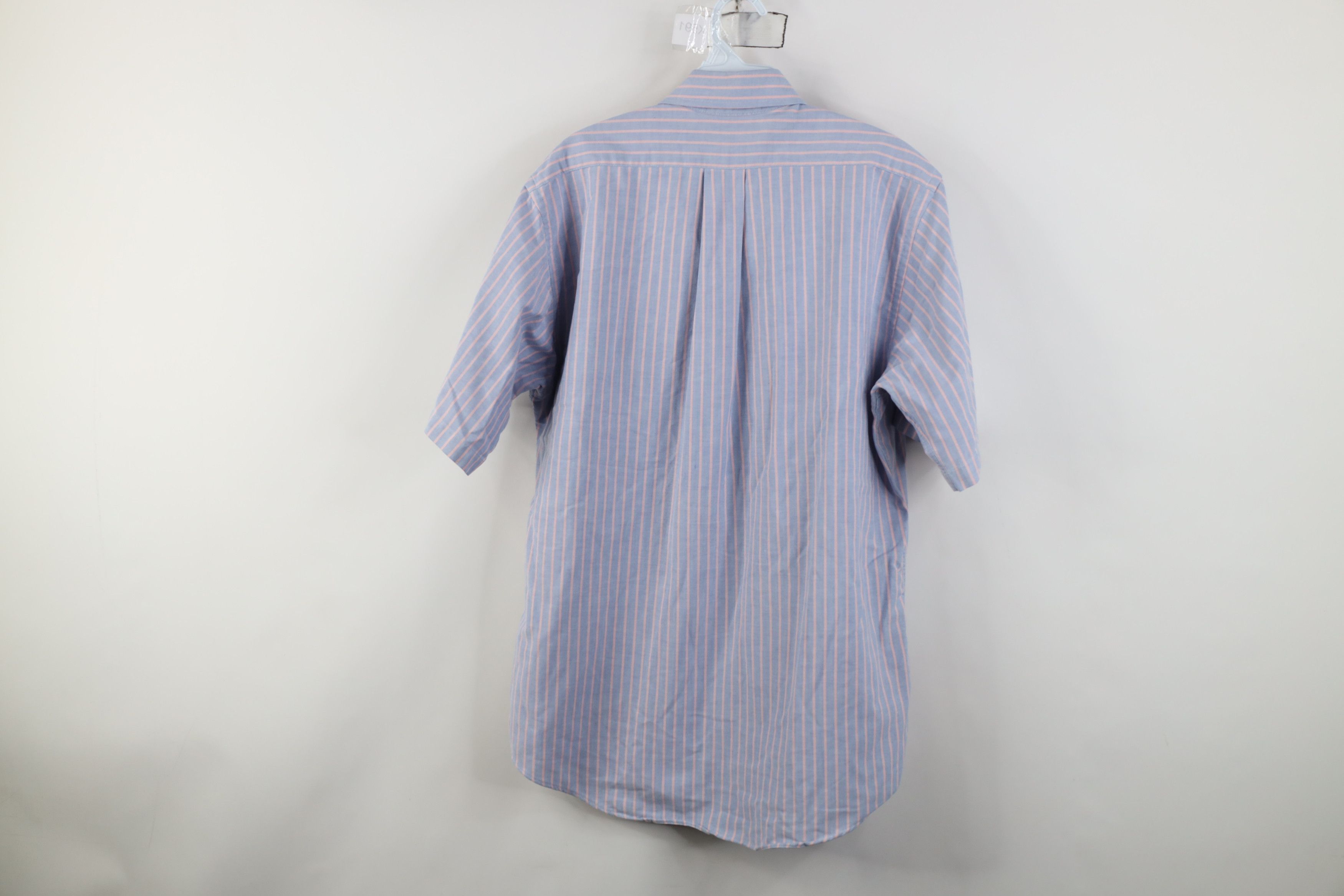 L.L. Bean Vintage 90s LL Bean Short Sleeve Button Down Shirt USA Size US L / EU 52-54 / 3 - 10 Thumbnail
