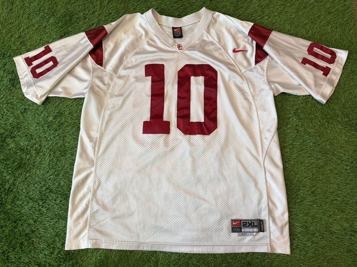 Nike Rare Vintage Team Nike USC Trojans Football Jersey #10 Size US XXL / EU 58 / 5 - 1 Thumbnail