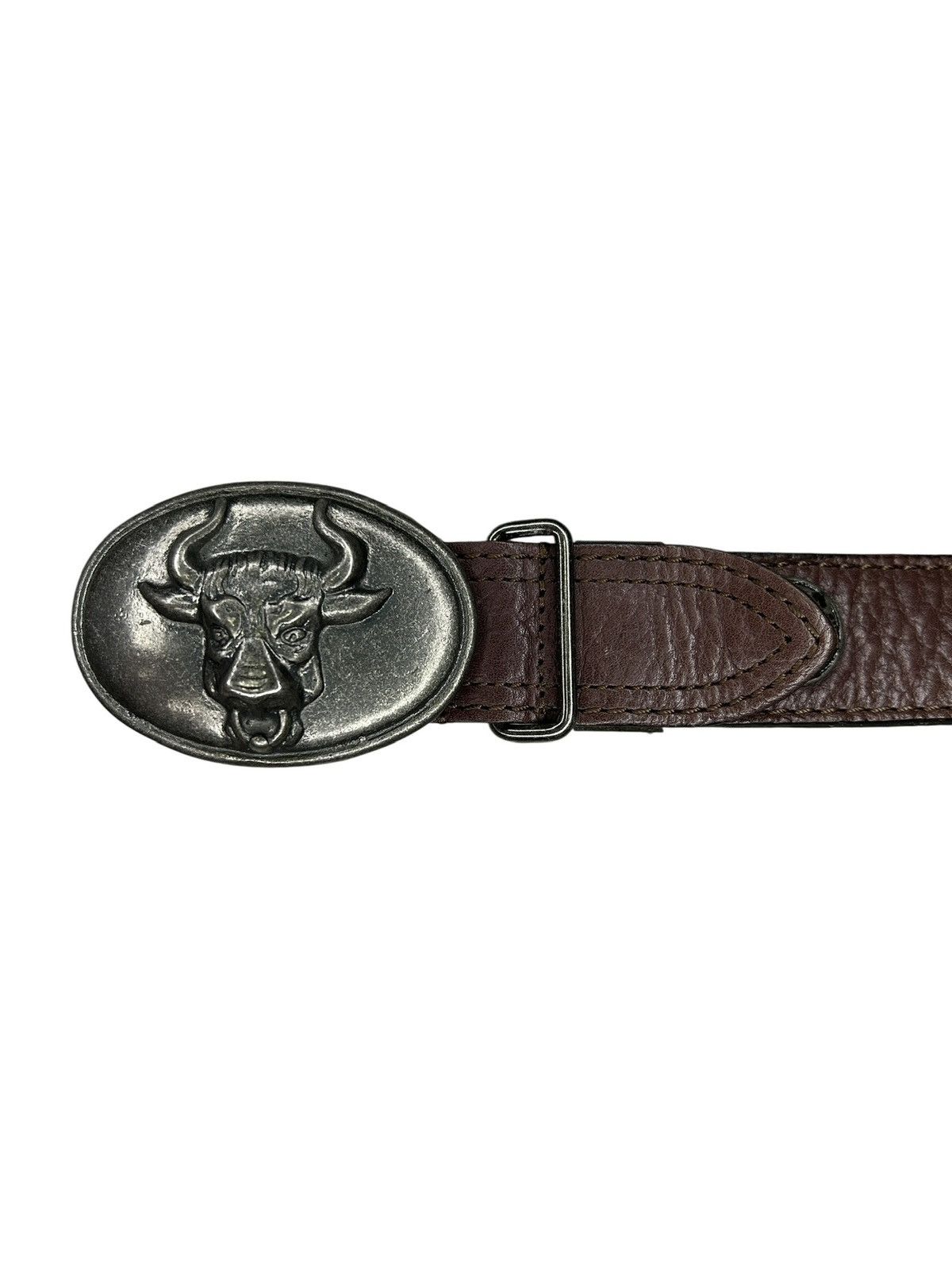 Jean Paul Gaultier F/W 94 Bull Concho Belt Size 32 - 2 Thumbnail