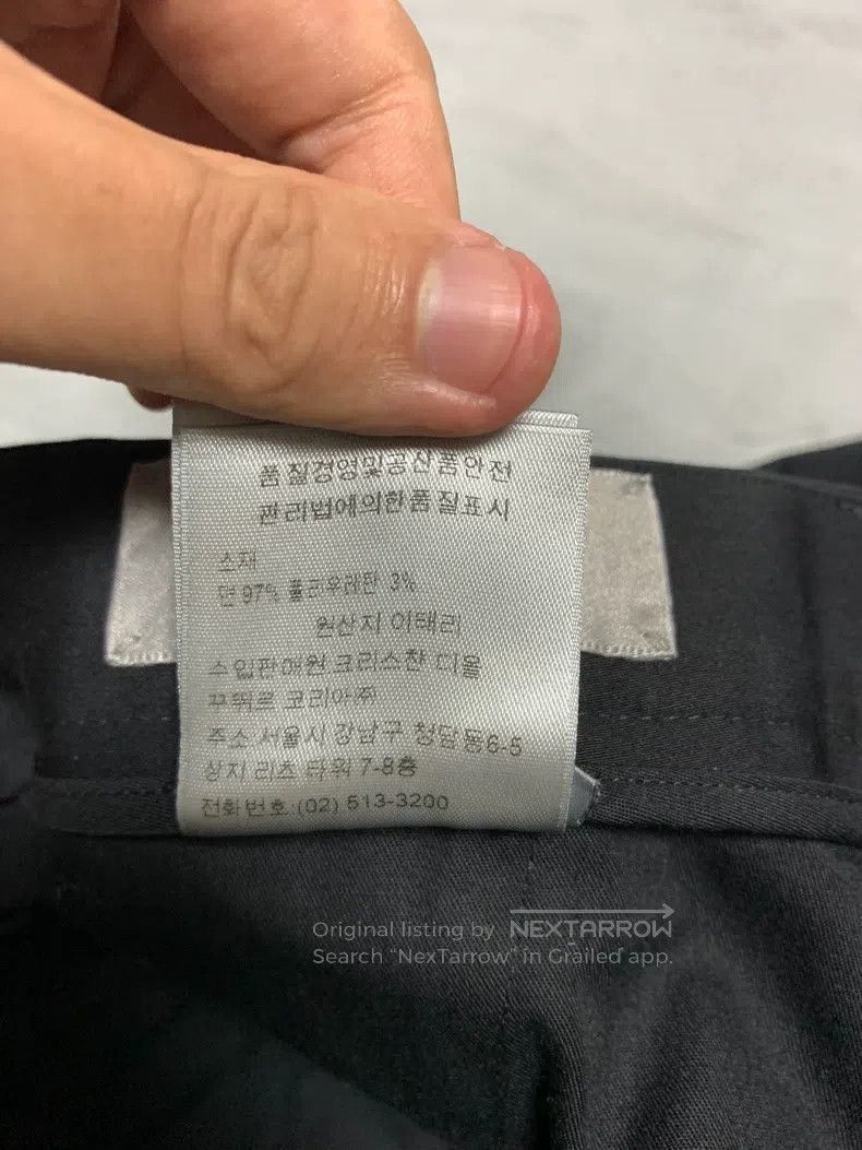 Dior Dior Black Small Bee Trousers Size US 34 / EU 50 - 5 Thumbnail