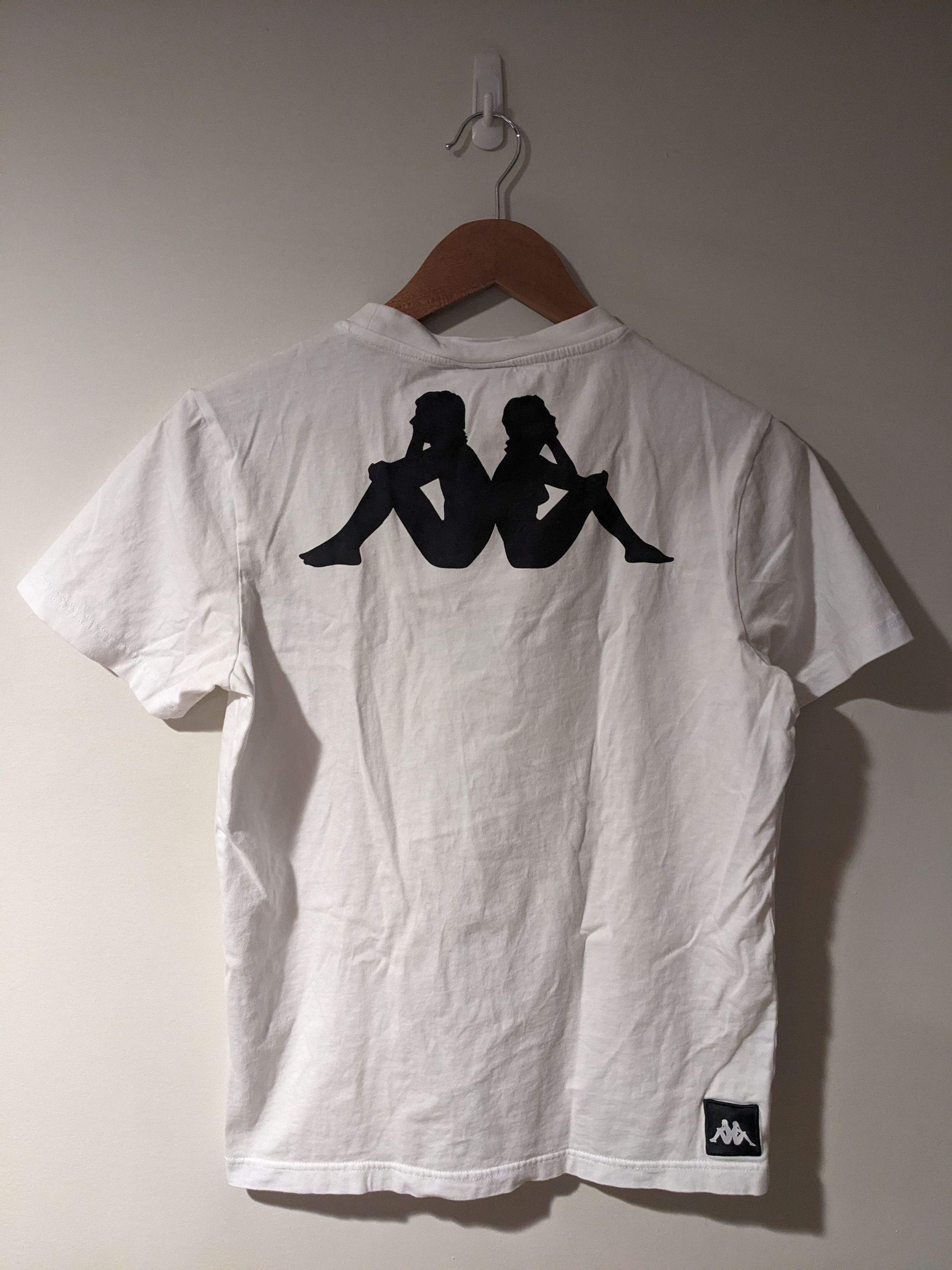 Designer × Kappa Kappa Logo White Small T-Shirt Size US S / EU 44-46 / 1 - 5 Thumbnail