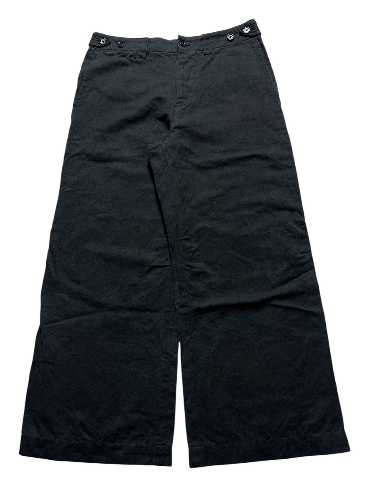 Margaret Howell Margaret Howell Button Baggy Cropped Pants Size US 30 / EU 46 - 1 Thumbnail
