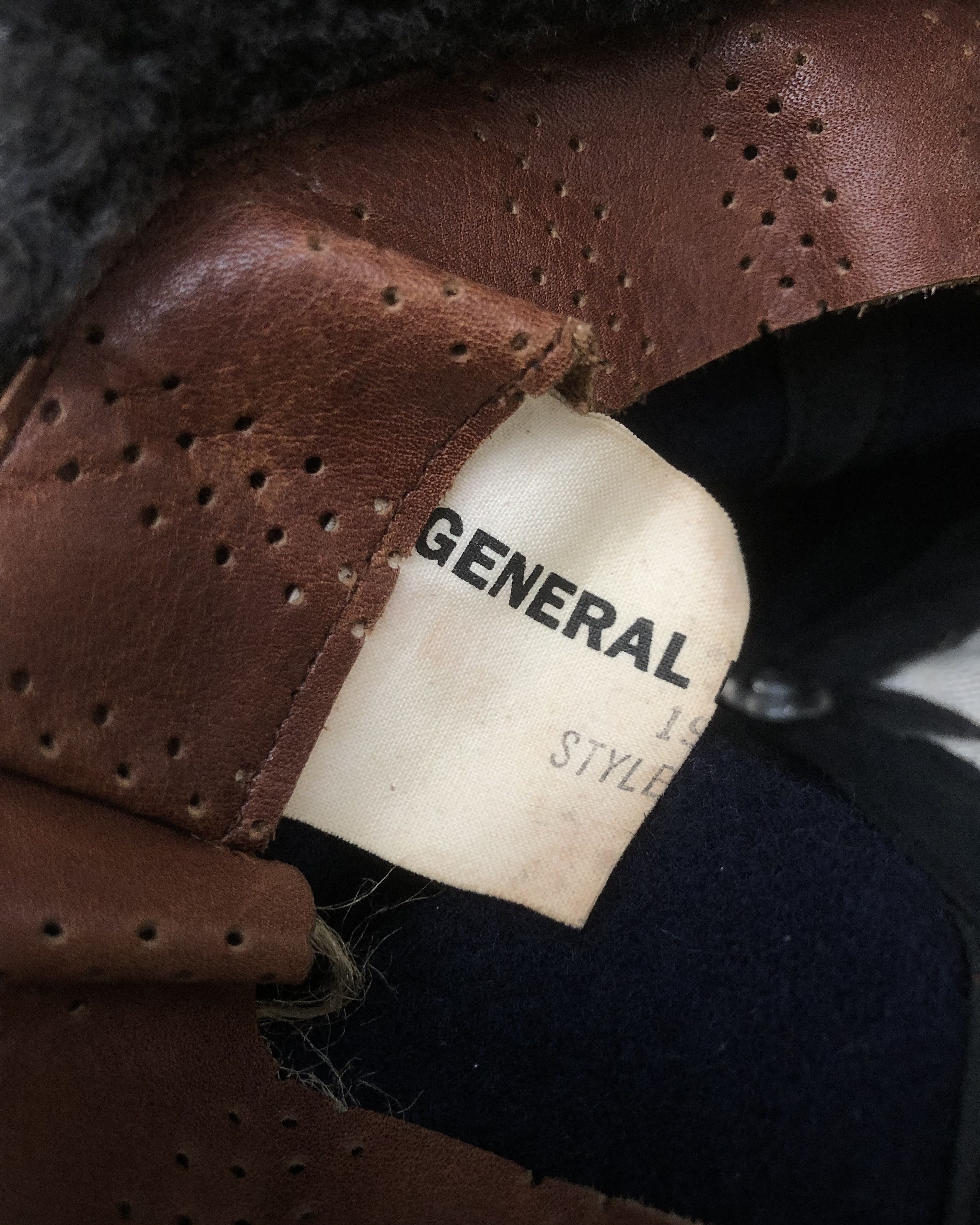 General Research '97 GENERAL RESEARCH Earflap Sherpa lining Wool Hats Size ONE SIZE - 9 Thumbnail