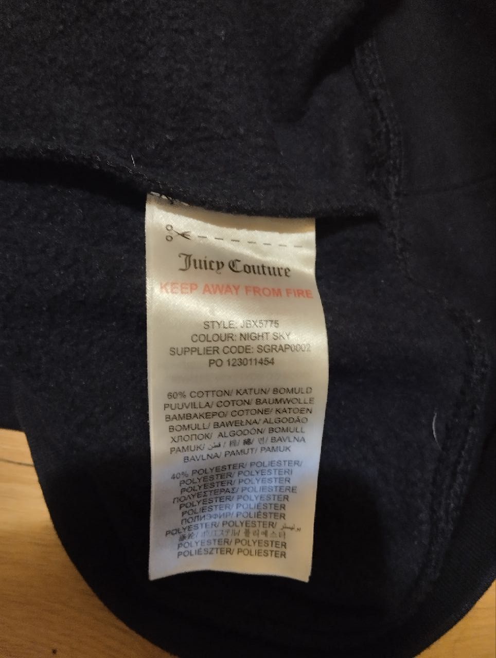 Juicy Couture Juicy Couture Night Sky Hoodie Big Logo Size M / US 6-8 / IT 42-44 - 4 Thumbnail