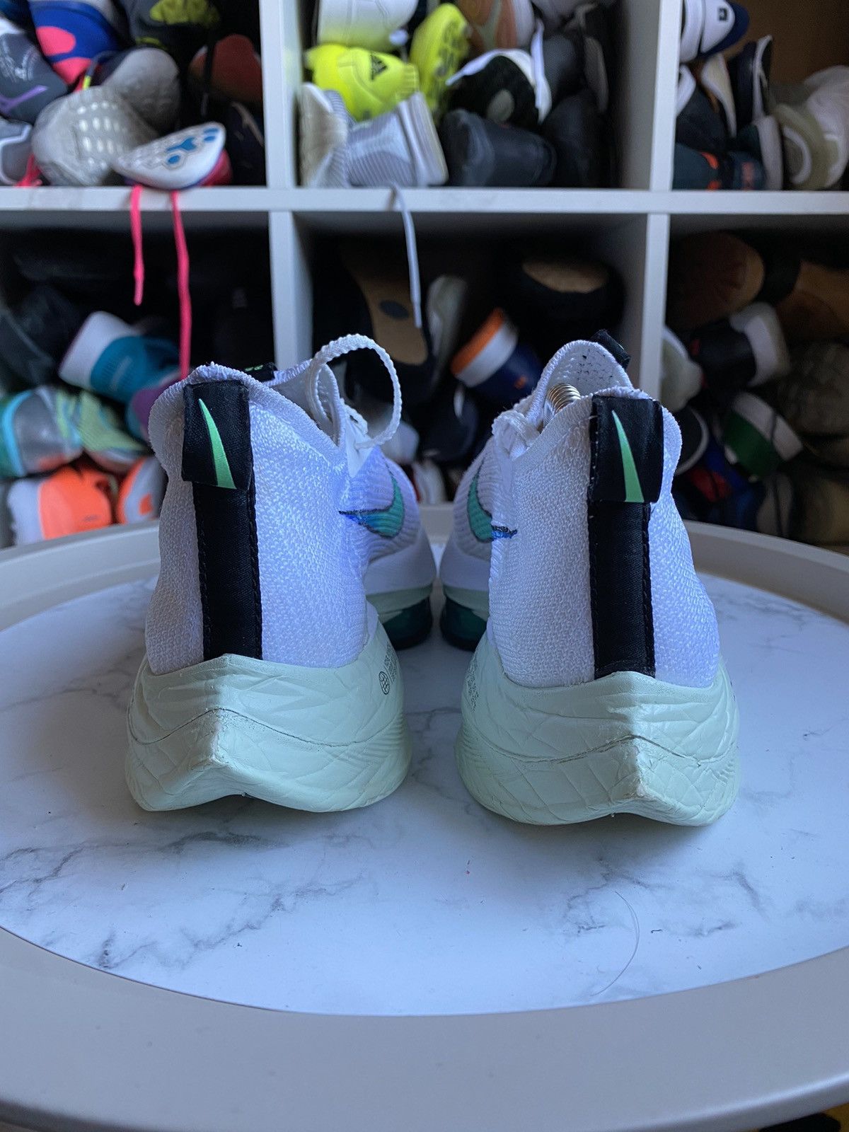 Nike Womans Nike Air Zoom Alphafly Next% Low Top Running Sneakers Size US 7.5 / IT 37.5 - 4 Thumbnail