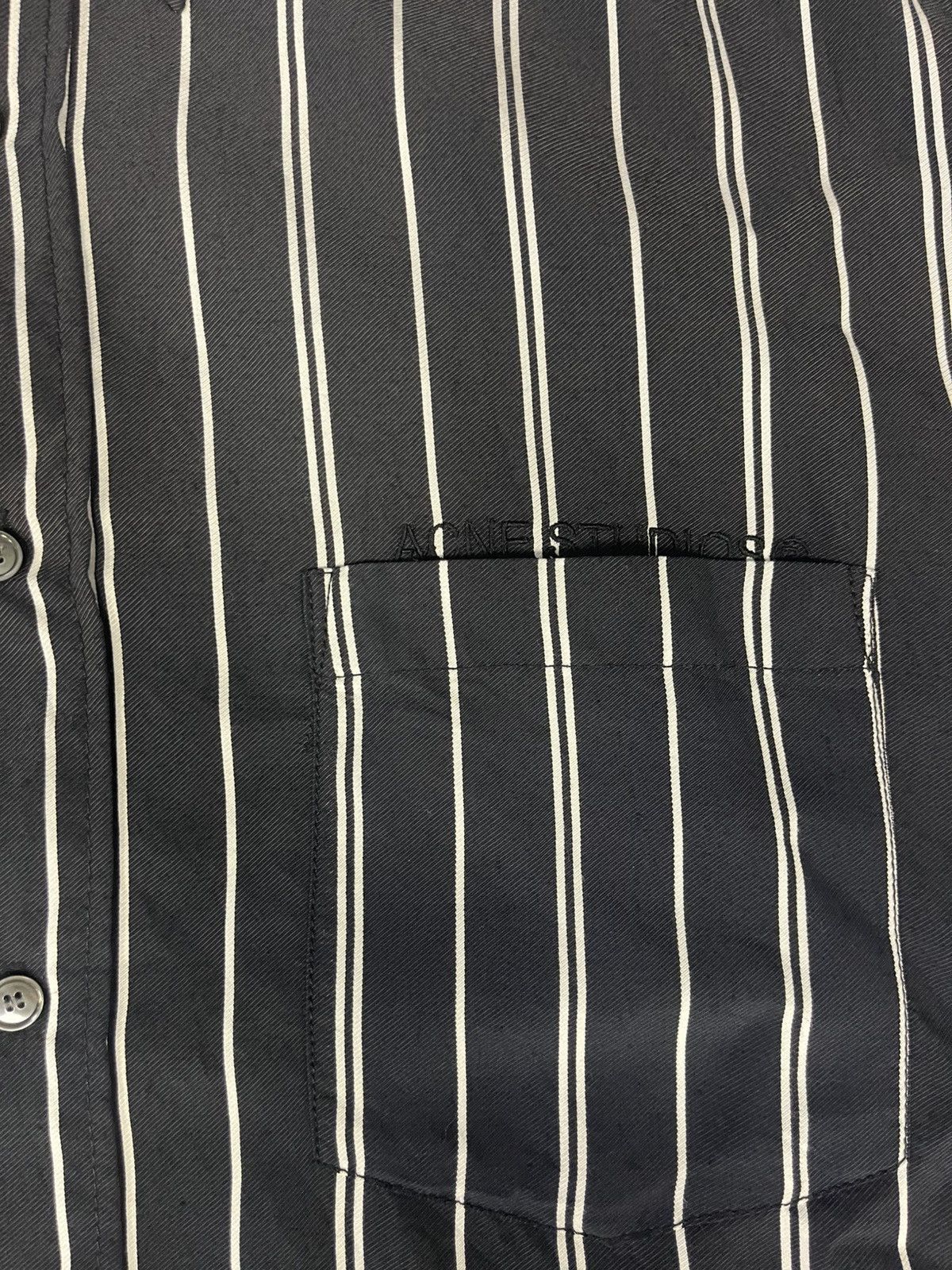 Acne Studios Acne studios stripes shirt Size US L / EU 52-54 / 3 - 3 Thumbnail