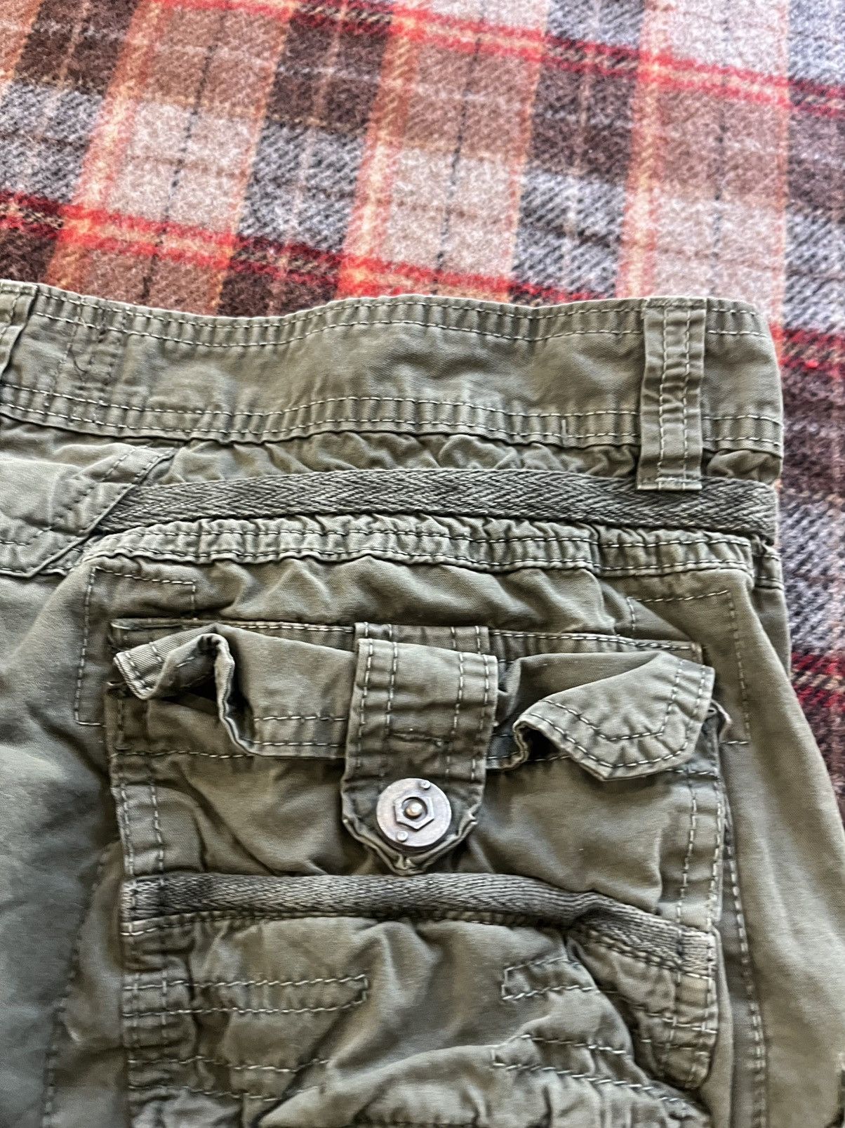 Waste(twice) Y2K 2000’s Twoce Multipocet Military Grunge Wear shorts 36 Size US 36 / EU 52 - 12 Thumbnail