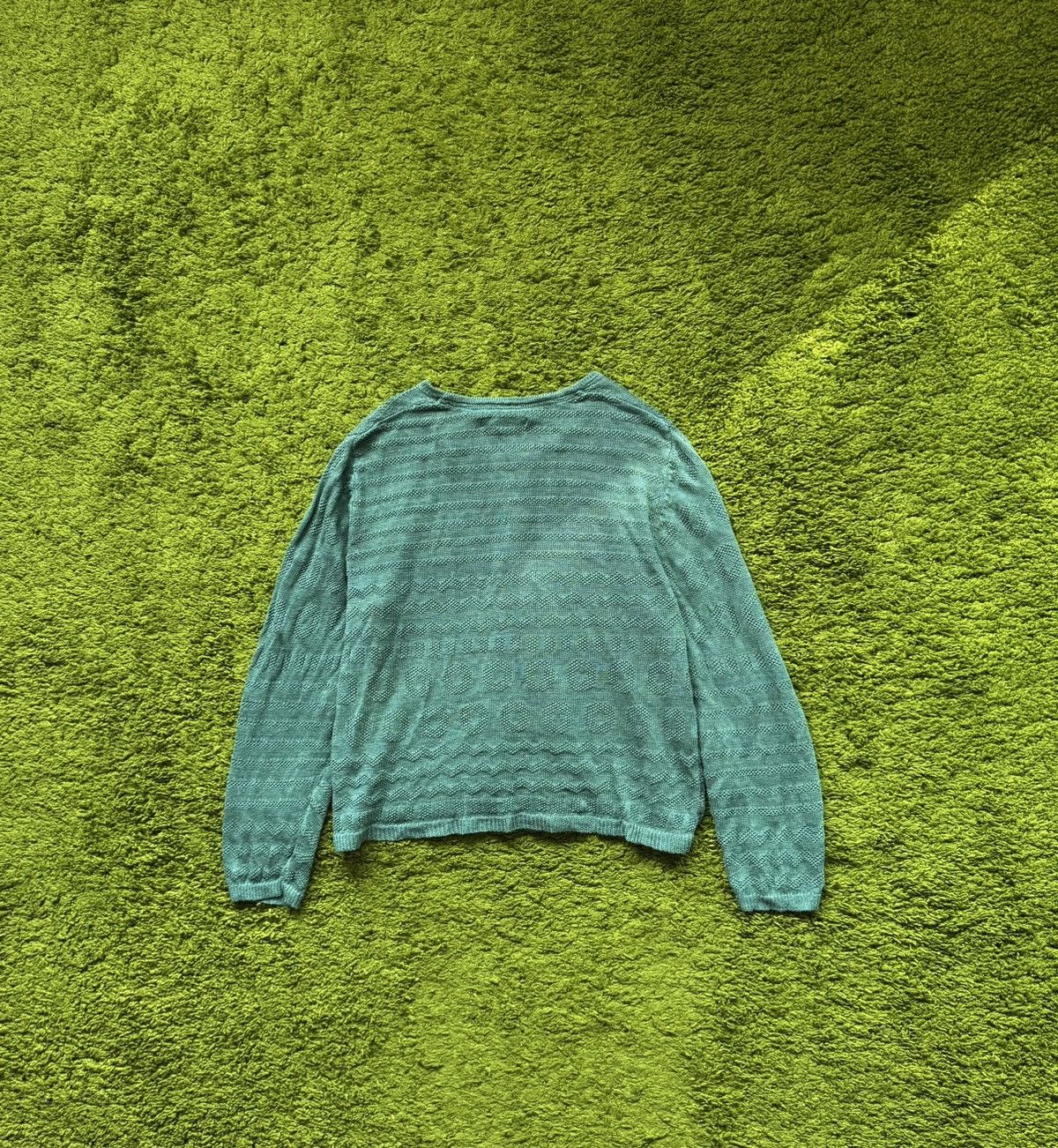 Gudrun Sjoden Gudrun Sjoden avant garde 100% linen cardigan sweater Size L / US 10 / IT 46 - 2 Thumbnail