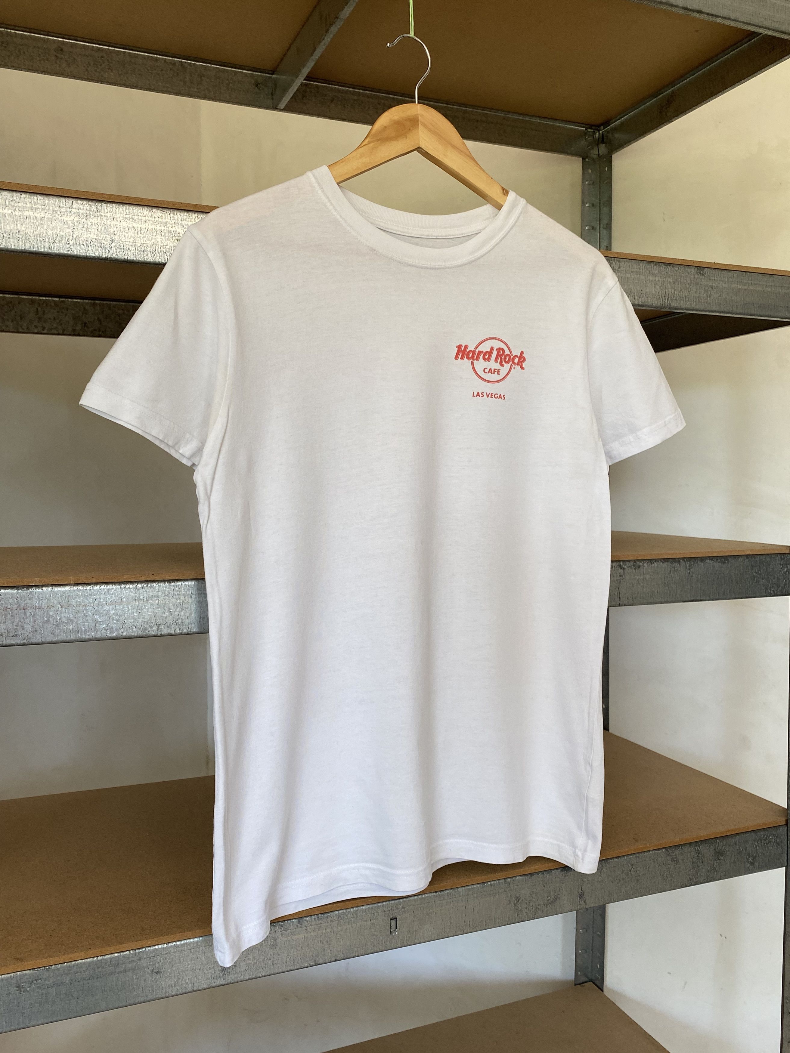 Hard Rock Cafe Hard Rock Cafe Vintage 2000s Las Vegas White Tee Size US S / EU 44-46 / 1 - 4 Thumbnail