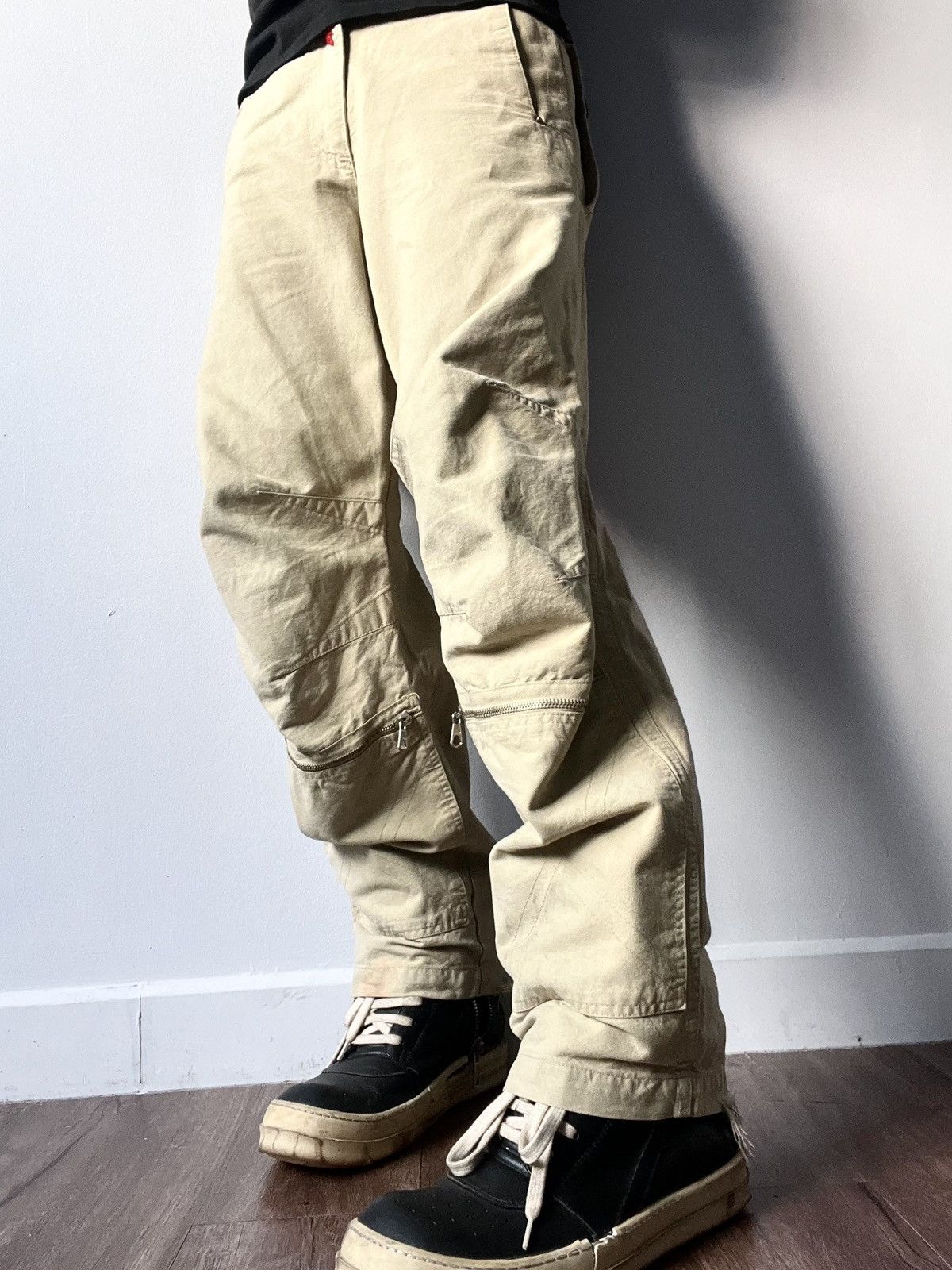 Walter Van Beirendonck 2000s Walter Van Beirendonck W&LT Cargo Pants Size US 32 / EU 48 - 4 Thumbnail