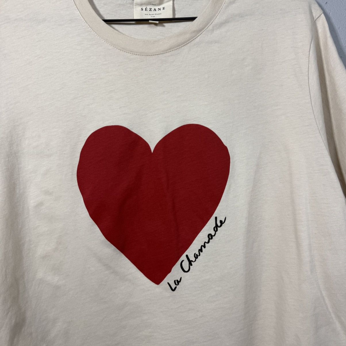 Sezane Vintage Sezane T-Shirt Size L / US 10 / IT 46 - 3 Thumbnail