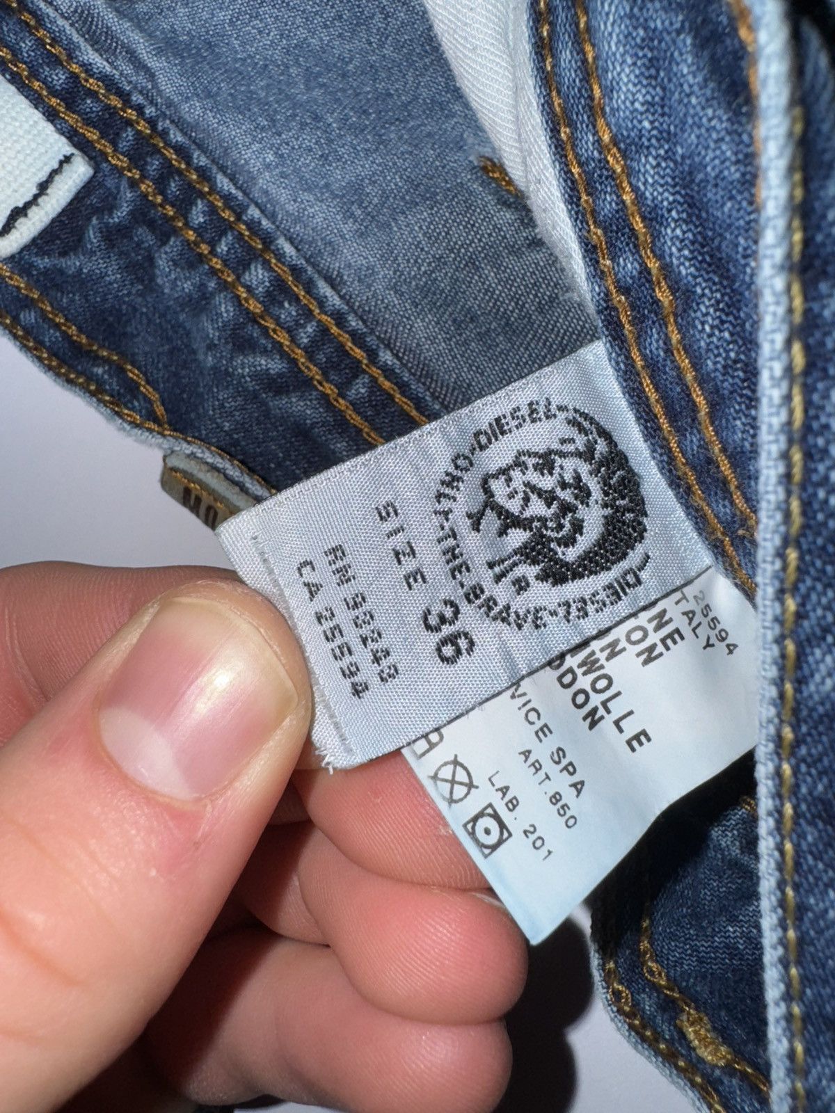 Diesel Vintage Diesel Saddle Pants Size US 36 / EU 52 - 4 Thumbnail