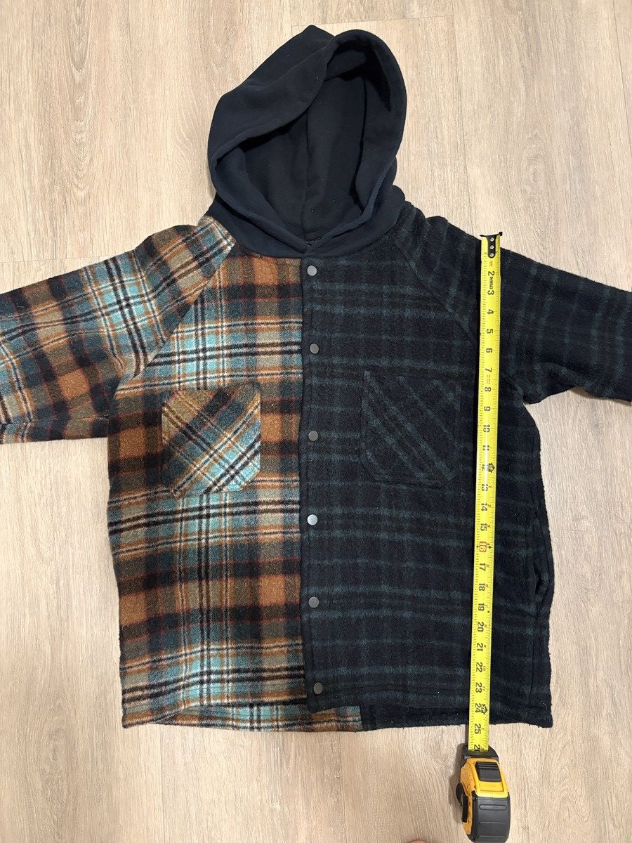 Represent Clo. Represent Wool Split Plaid Hoodie Size US XS / EU 42 / 0 - 4 Thumbnail