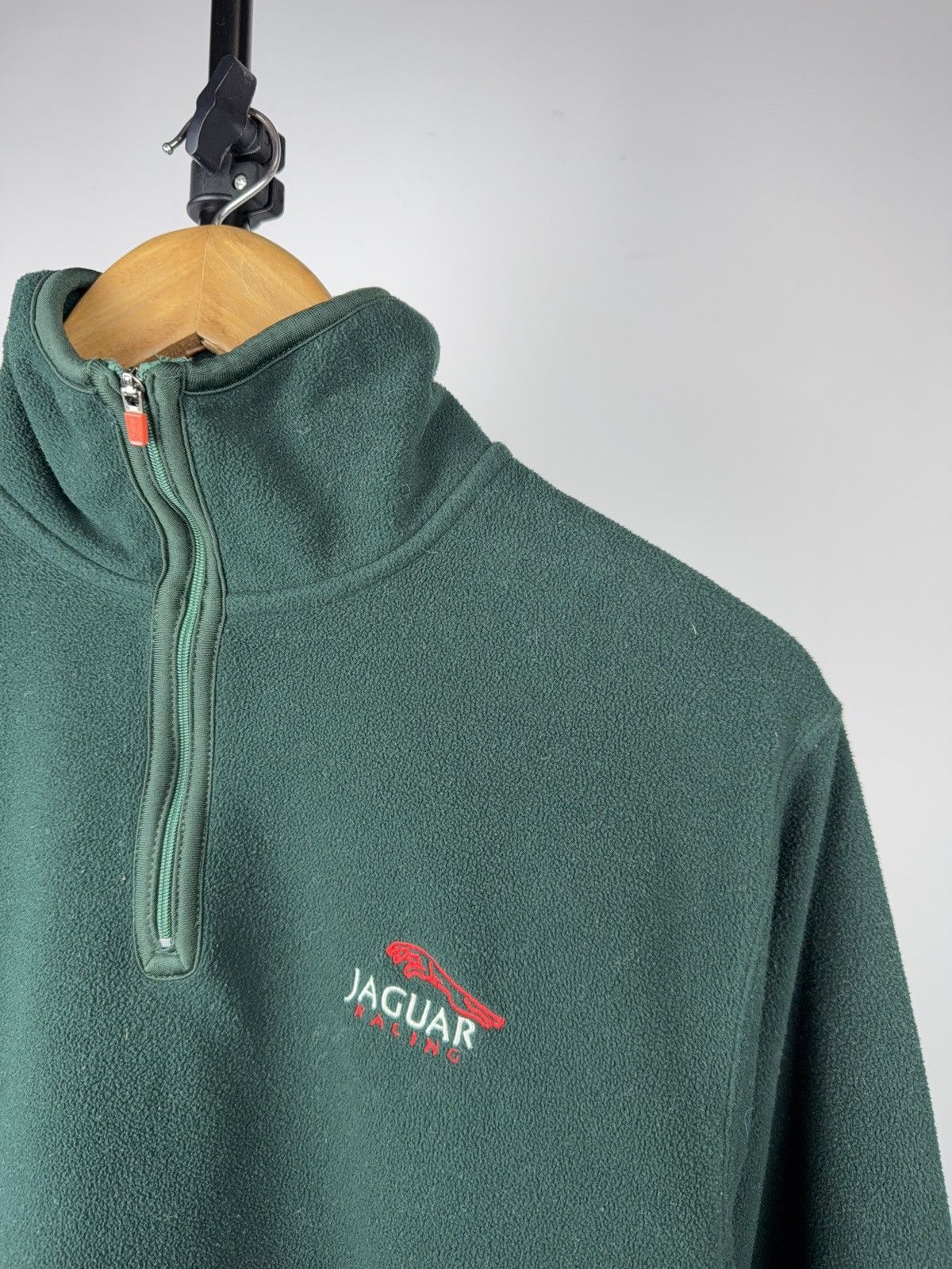 Formula 1 00s Formula One 1 Vintage Jaguar Racing Half Zip Fleece Size US M / EU 48-50 / 2 - 2 Thumbnail