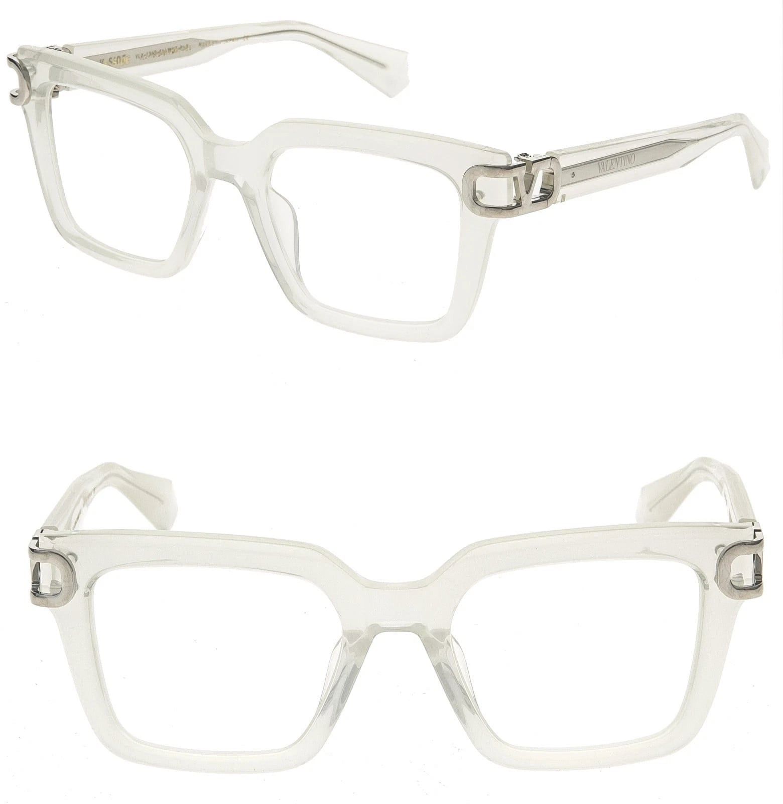 Valentino VALENTINO V-SIDE VLX131 VLX 131D Geometric Optical Frame Size ONE SIZE - 1 Thumbnail