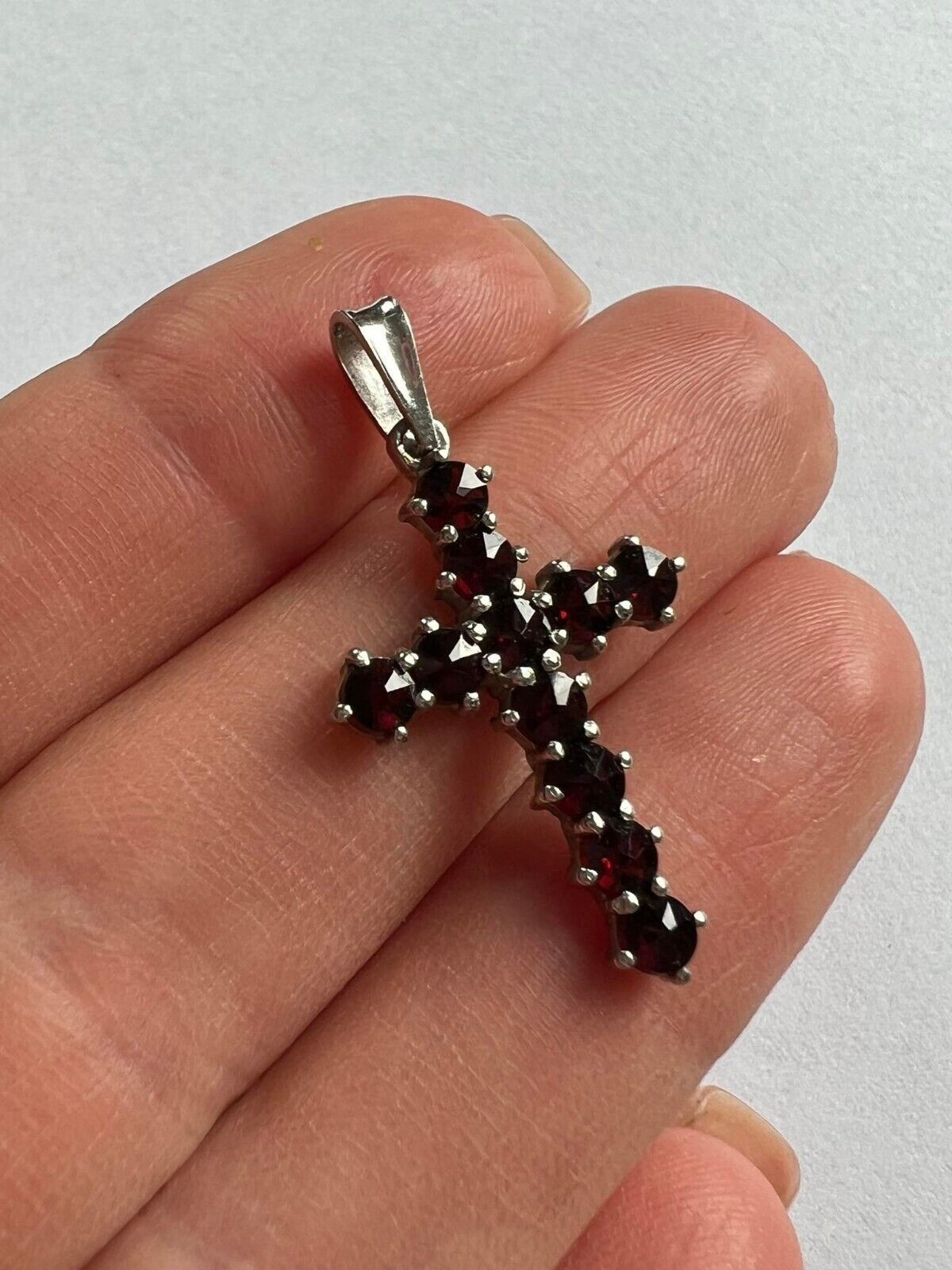 Vintage Beautiful Sterling Silver 925 Jewelry Pendant Italy Marked Size ONE SIZE - 1 Thumbnail