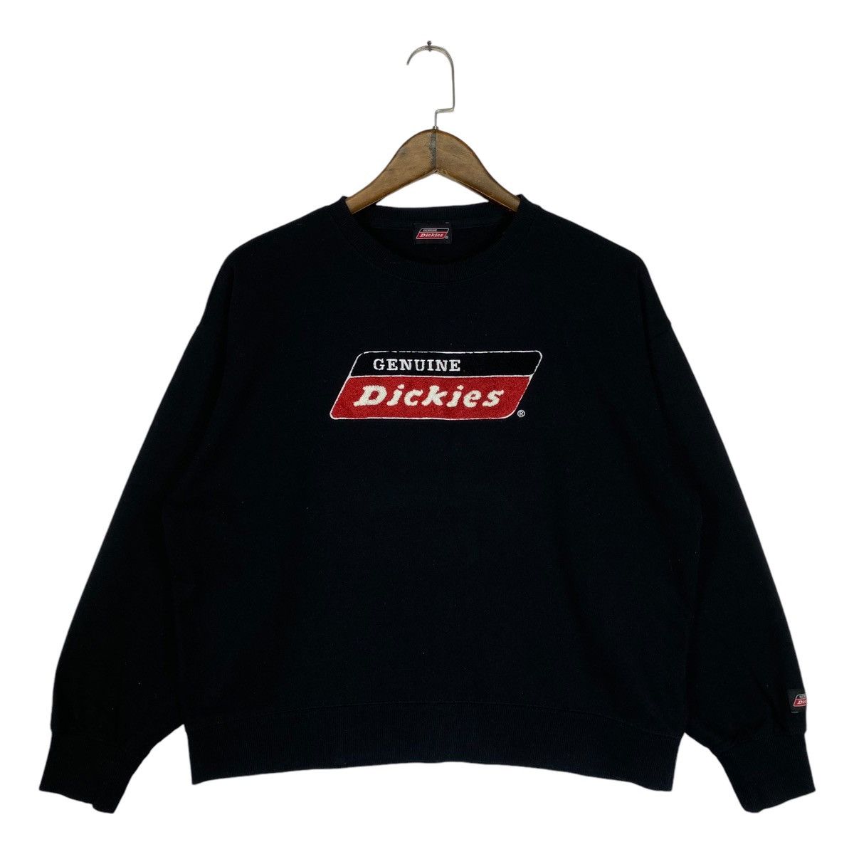 Dickies × Vintage Vintage Dickies Crewneck Sweatshirt Black Size L Size US L / EU 52-54 / 3 - 1 Thumbnail
