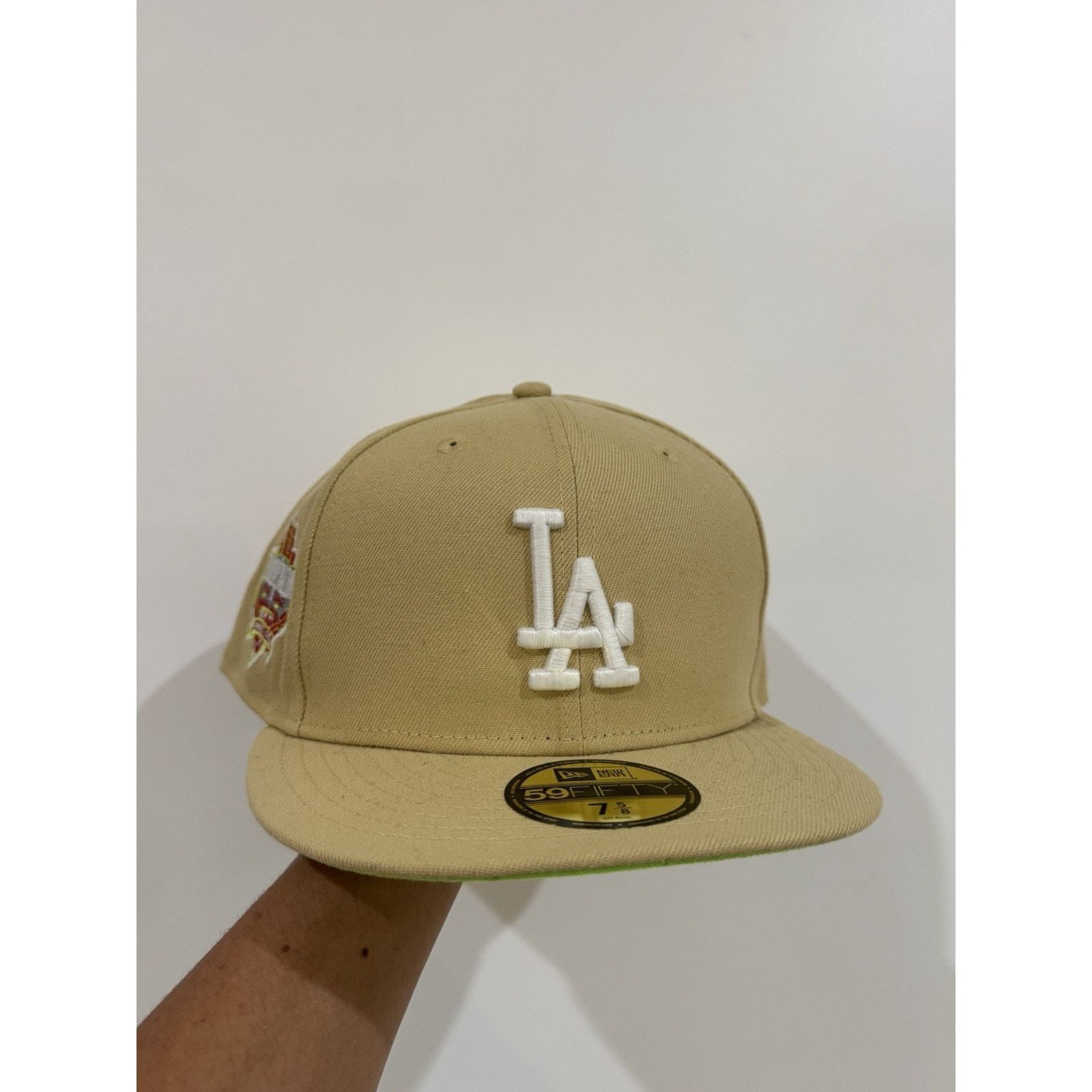 New Era Los Angeles Dodgers New Era 59FIFTY Fitted Cap Cream 40th Size ONE SIZE - 1 Thumbnail