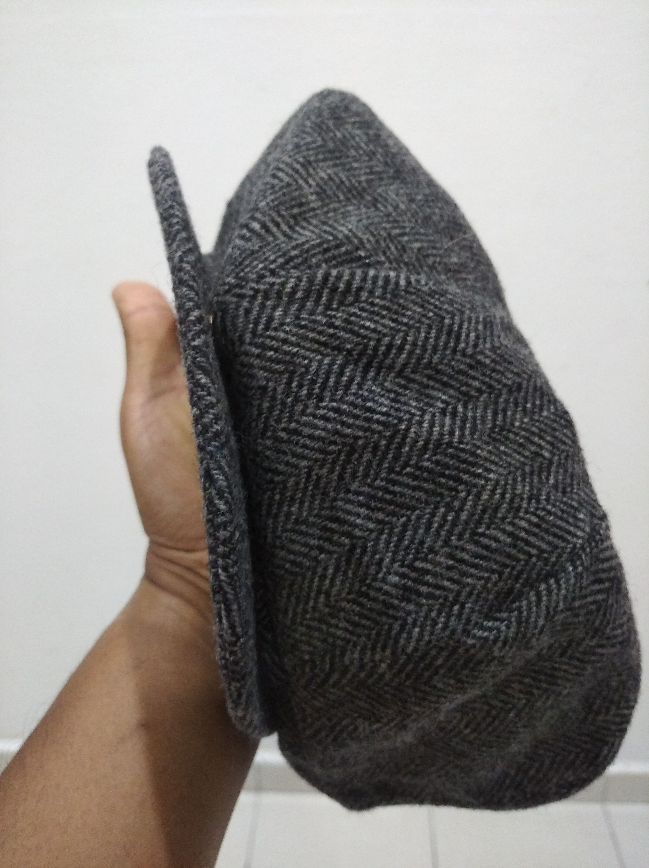 Vintage New York Hat Co Company WOOL Grey gray Camp Cap hat Size ONE SIZE - 6 Thumbnail