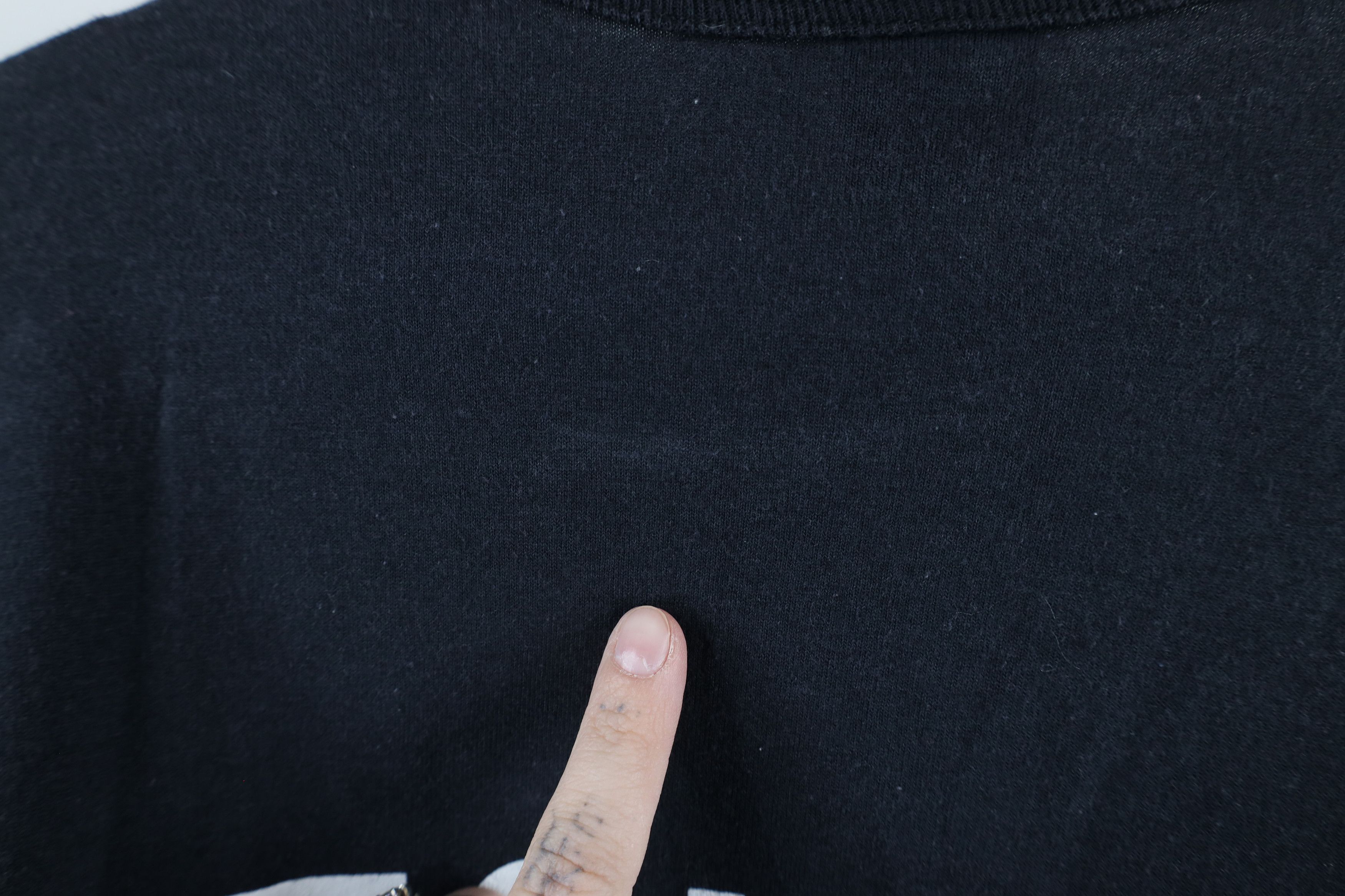 Vintage Vintage 90s Streetwear Spell Out Security T-Shirt Black USA Size US XXL / EU 58 / 5 - 7 Thumbnail
