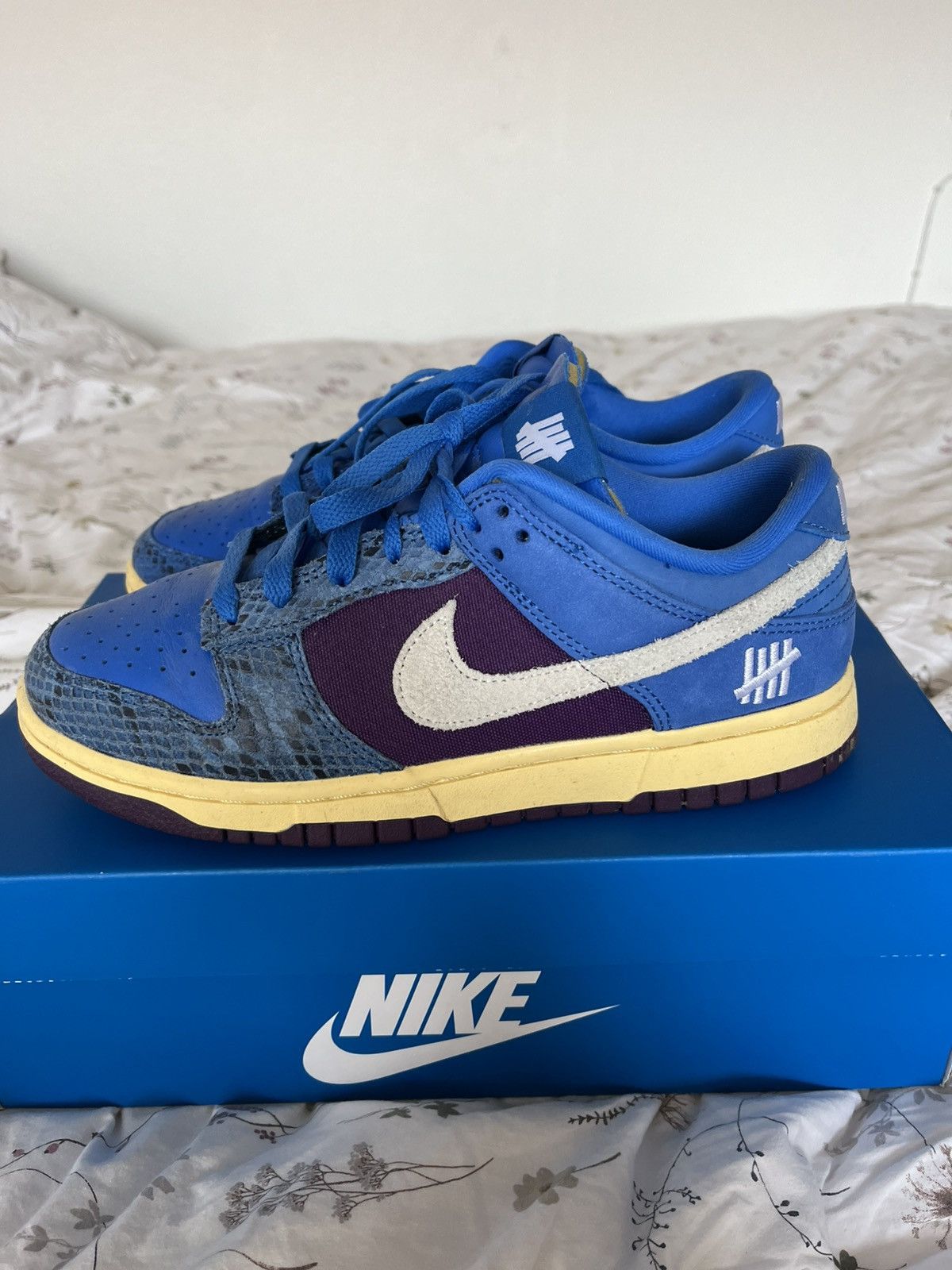 Nike × Undefeated Nike dunk low x undefeated🥏 Size US 8 / IT 38 - 1 Thumbnail