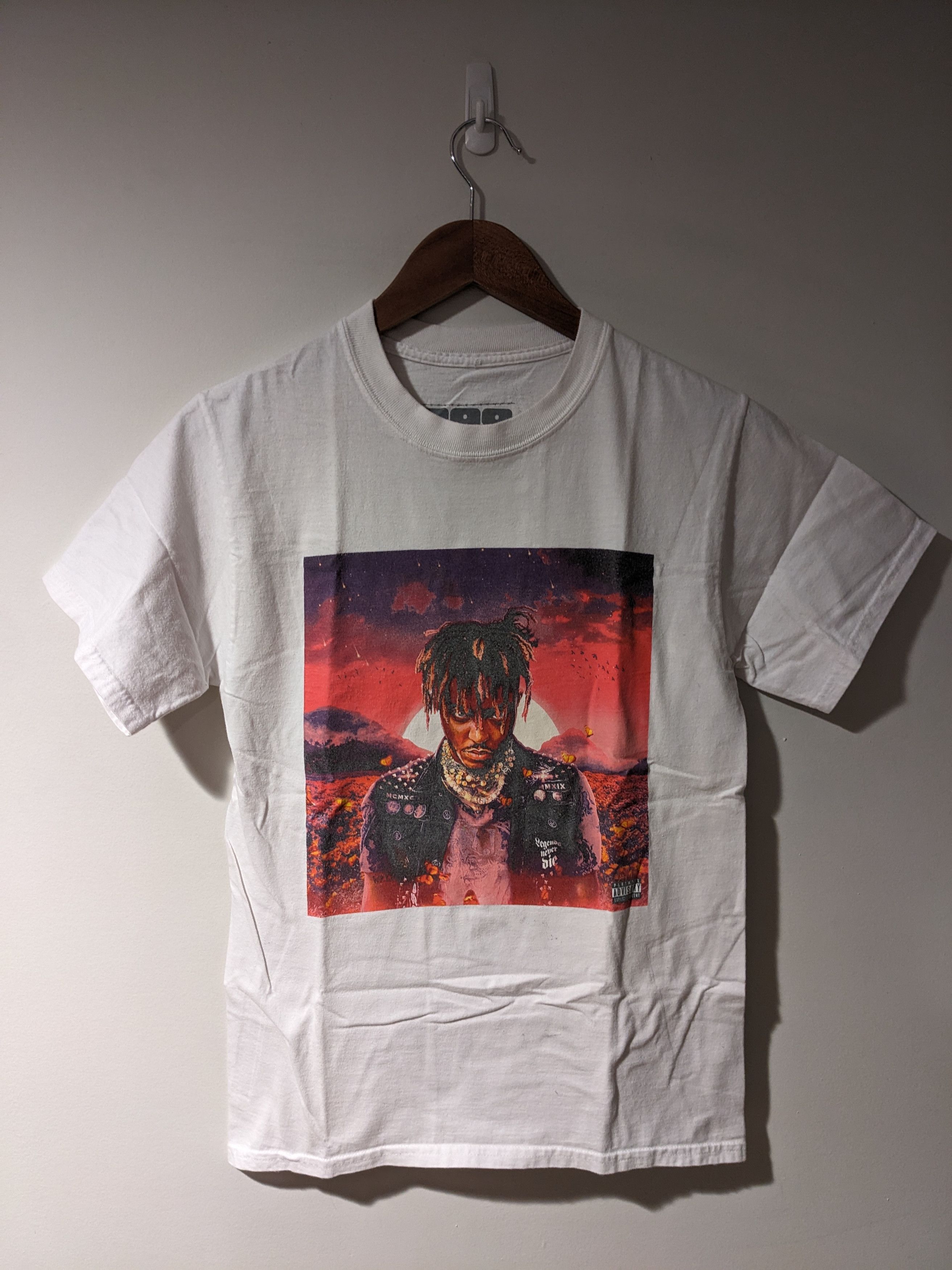 Band Tees × Rap Tees Juice World Legends Never Die Rap Memorial Small T-Shirt Size US S / EU 44-46 / 1 - 1 Thumbnail