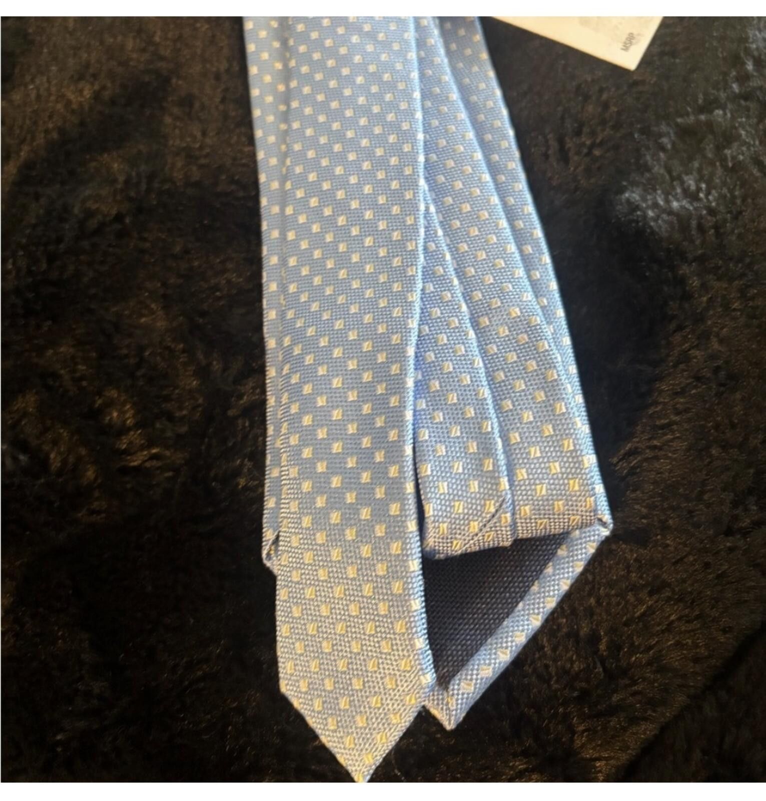 Michael Kors (Michael Kors) Men's Blue square Tie Size ONE SIZE - 5 Thumbnail