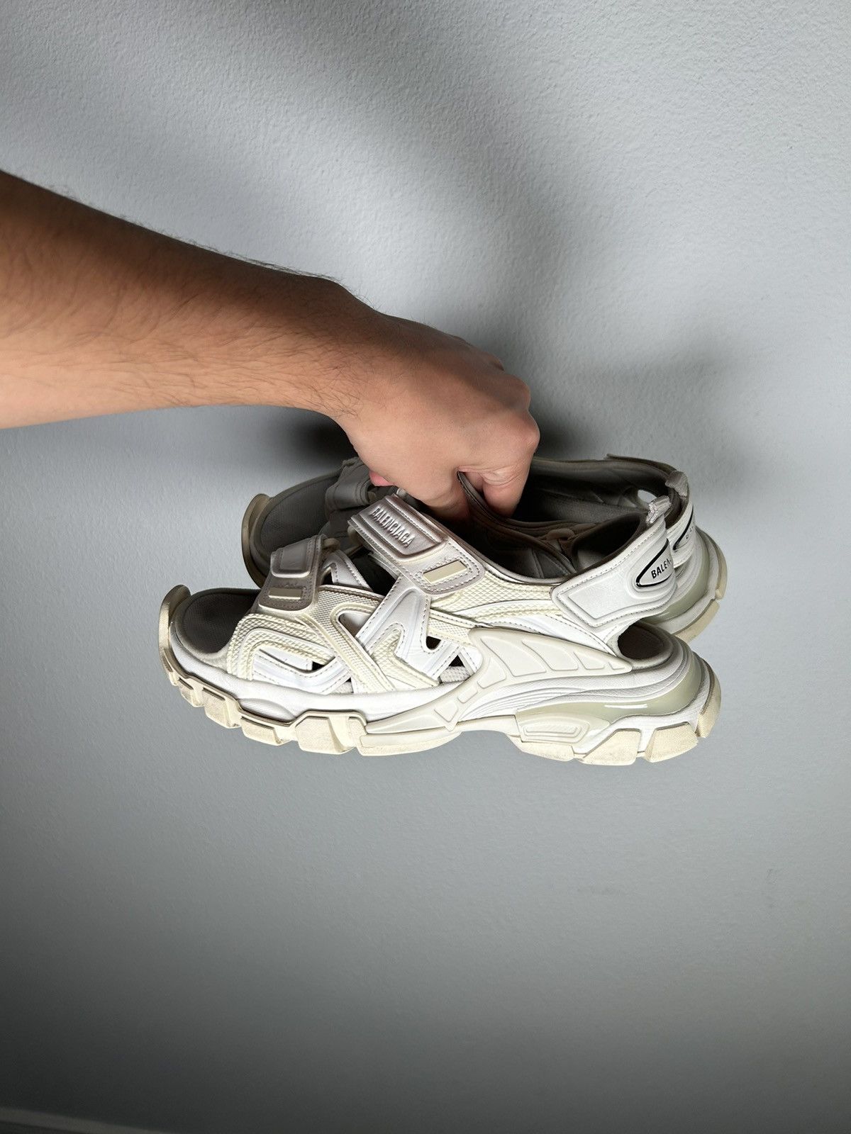 Balenciaga SS2019 Track Strap Sandals Size US 7.5 / EU 40-41 - 4 Thumbnail