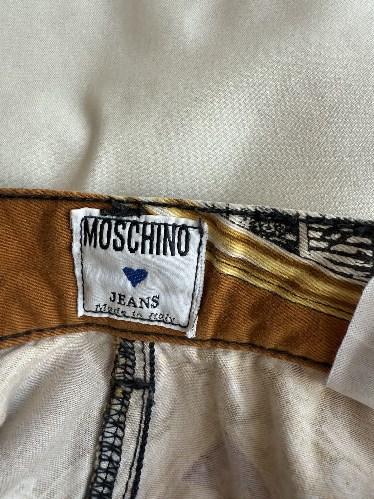 Moschino Vintage Moschino Jeans Printed Shorts Size 22" - 7 Thumbnail