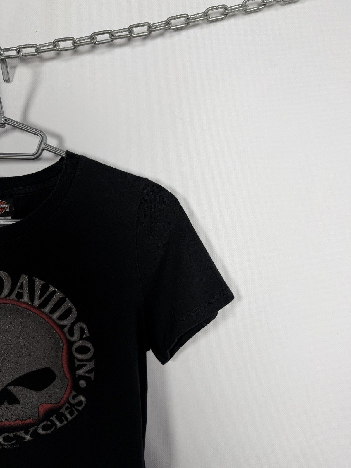 Harley Davidson Harley Davidson Motorcycles Willie G Skull T-Shirt Size S Size S / US 4 / IT 40 - 2 Thumbnail