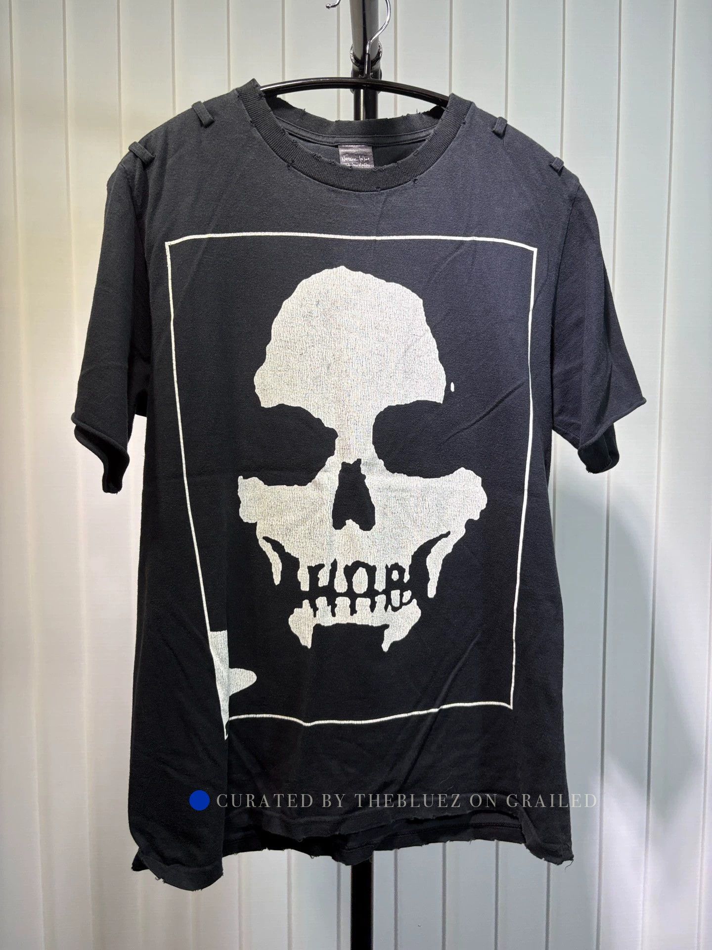 Number (N)ine Distressed Skull Graphic Short Sleeve Tee Size US M / EU 48-50 / 2 - 1 Thumbnail