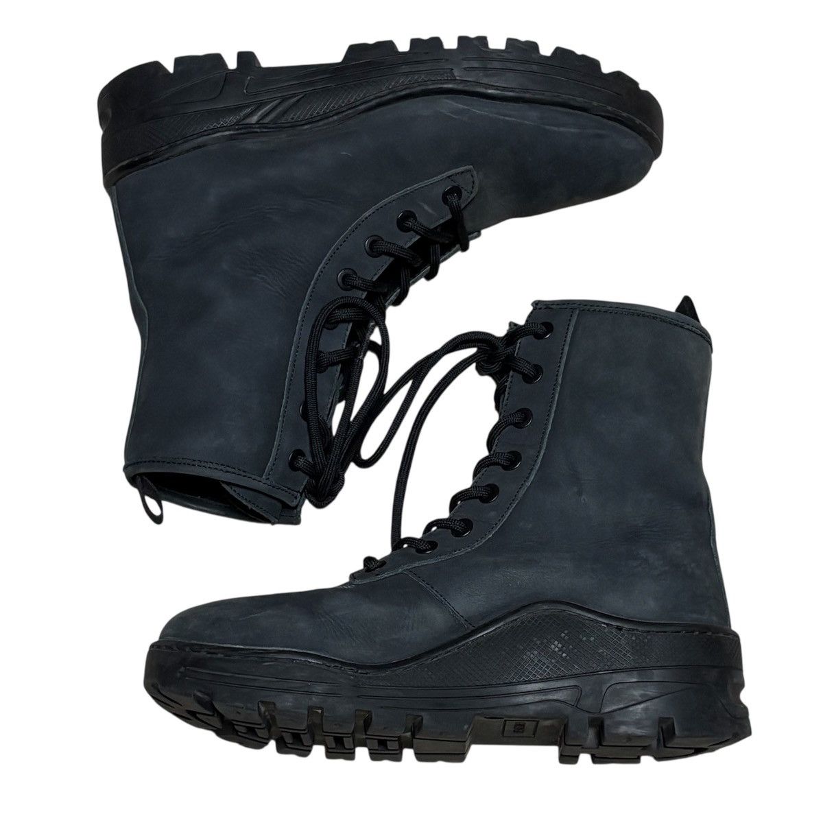 Kanye West YEEZY SEASON 5 NUBUCK COMBAT BOOTS GRAPHITE YZY SZN Size US 10.5 / EU 43-44 - 5 Thumbnail