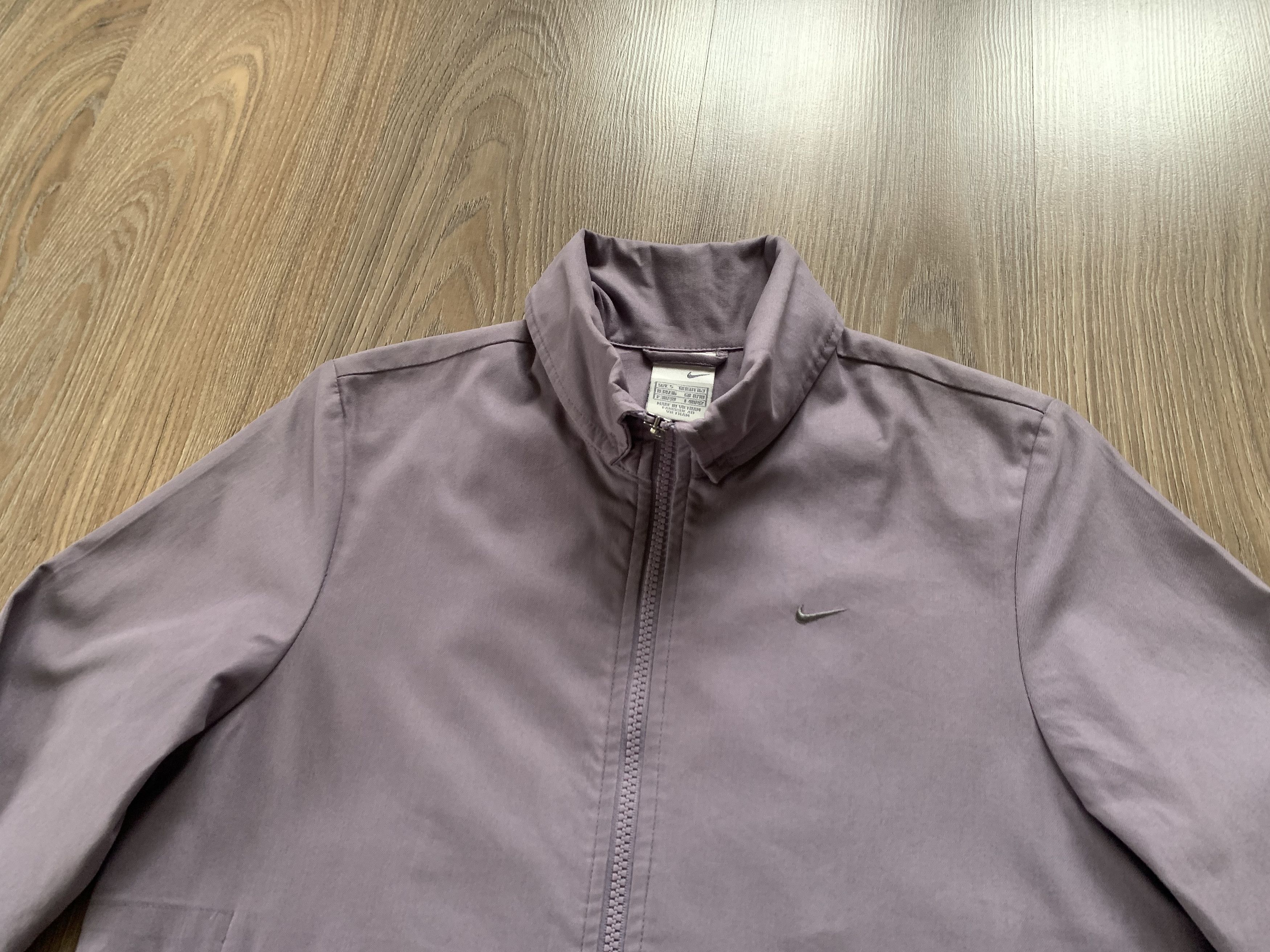 Nike Nike Womens Vintage Purple Light Windbreaker Zip Jacket Size S / US 4 / IT 40 - 5 Thumbnail