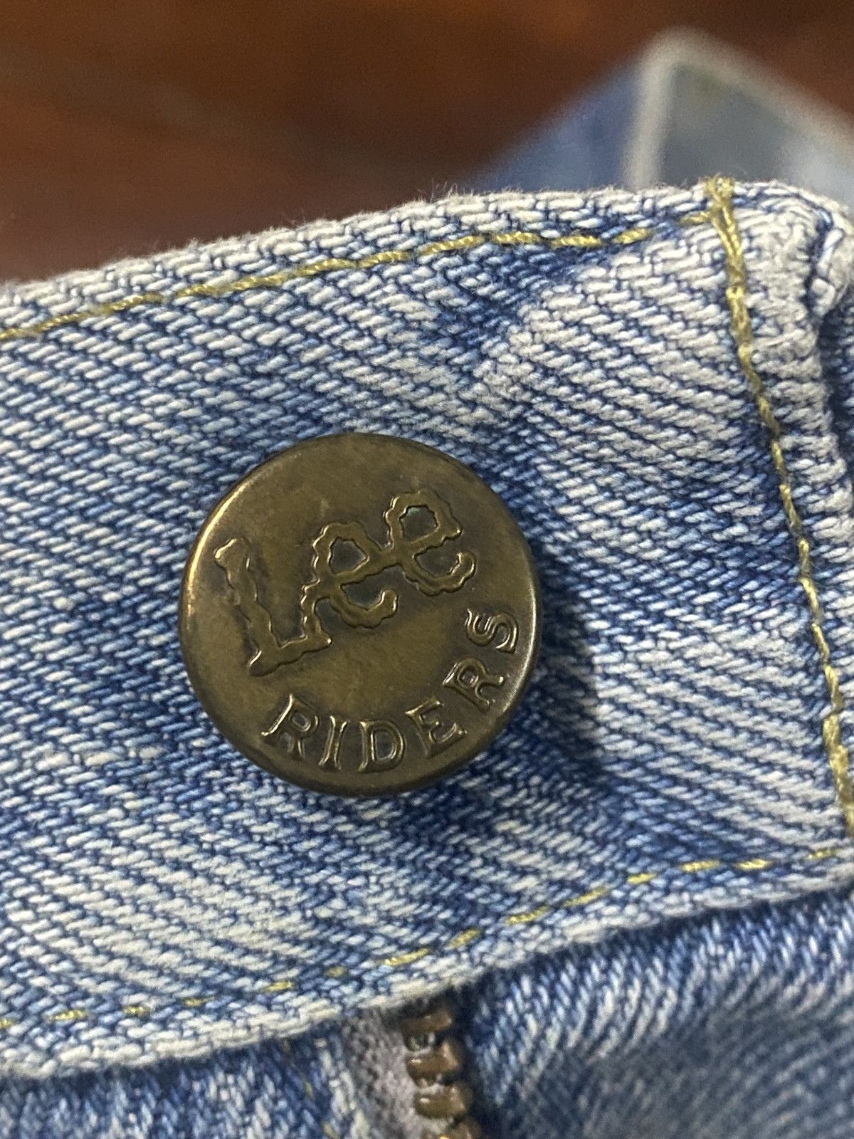 Lee Vintage 70s 80s Lee Riders Distressed mud wash rusty Size US 32 / EU 48 - 20 Thumbnail