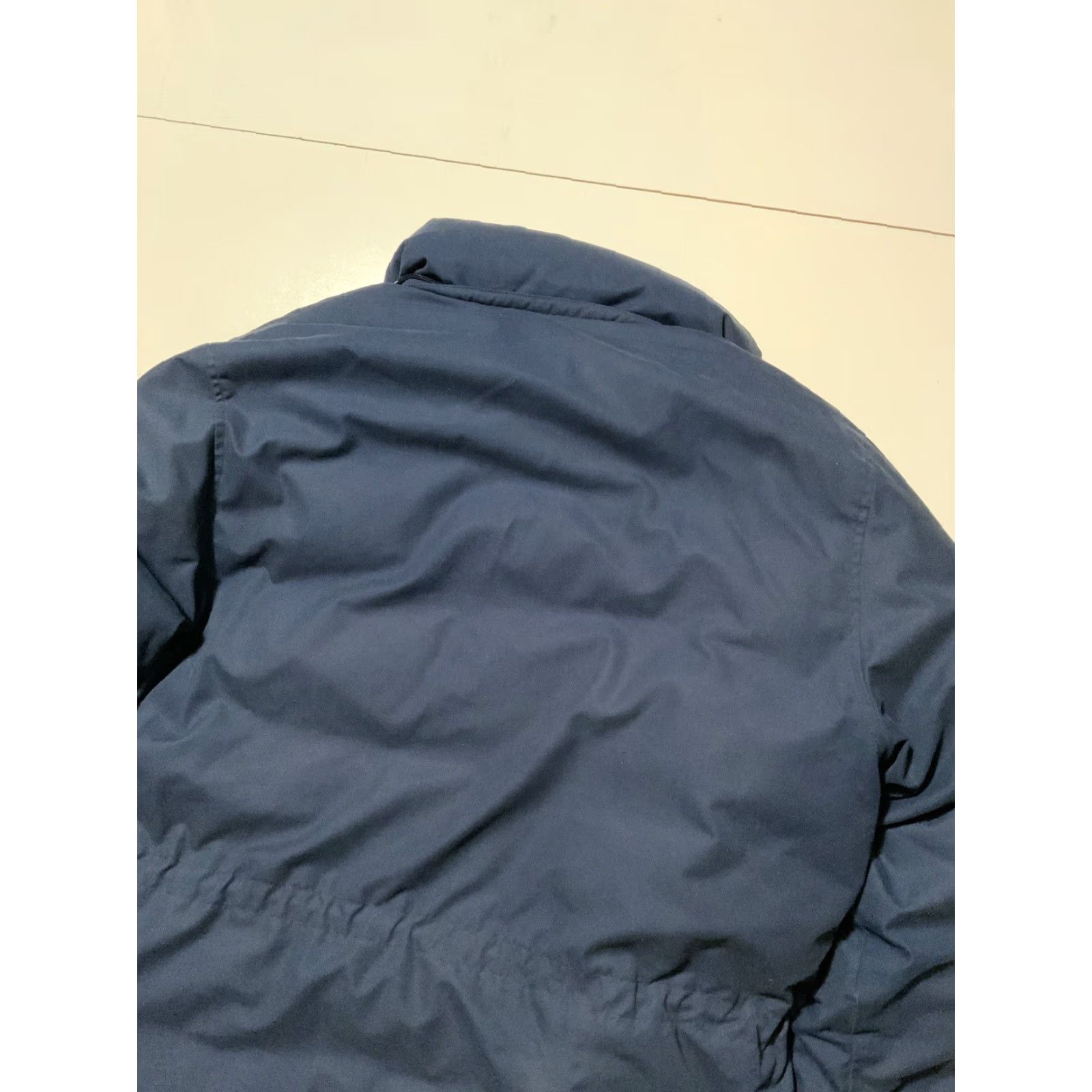 Eddie Bauer VINTAGE Eddie Bauer Goose Down Quilted Lined Navy Puffer Full Zip Jacket Sz. M Mens Blue Down Quilted Puffer Jacket 52x34x27 Size US M / EU 48-50 / 2 - 6 Thumbnail