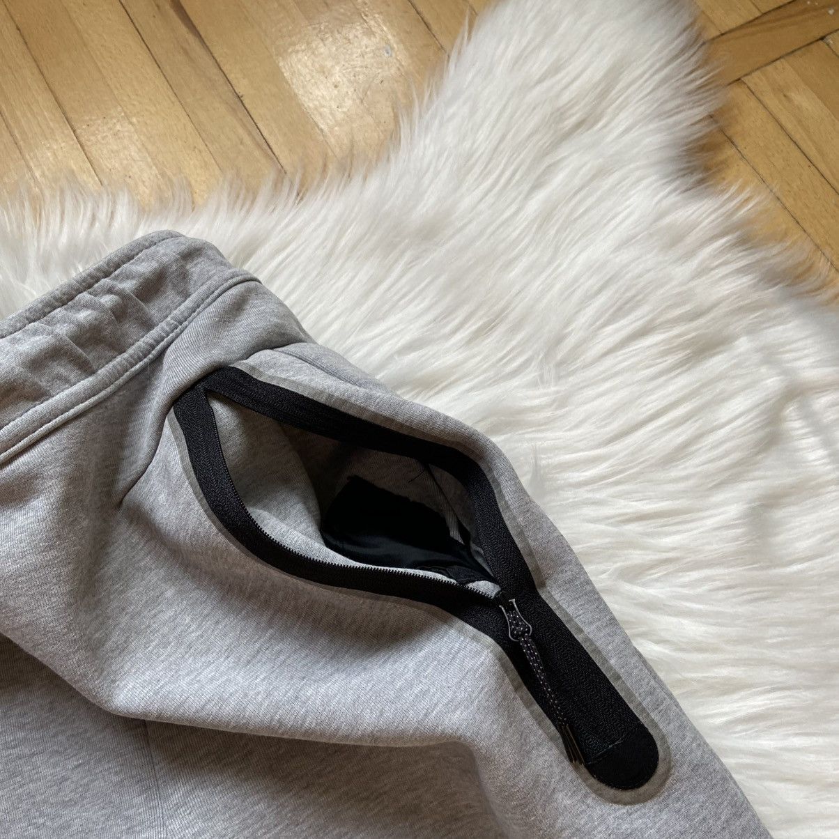 Nike 📌 Nike Tech Fleece Gray Pants Sweatpants Size US 28 / EU 44 - 9 Thumbnail