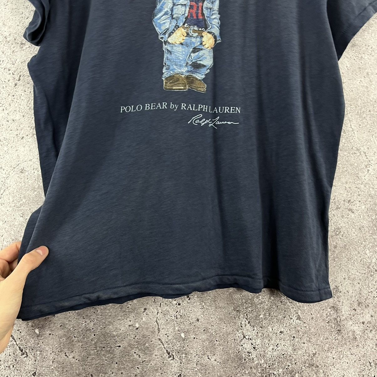 Polo Ralph Lauren Polo Bear by Ralph Lauren Vintage T-Shirt Big Logo Y2K Sz XL Size US XL / EU 56 / 4 - 5 Thumbnail